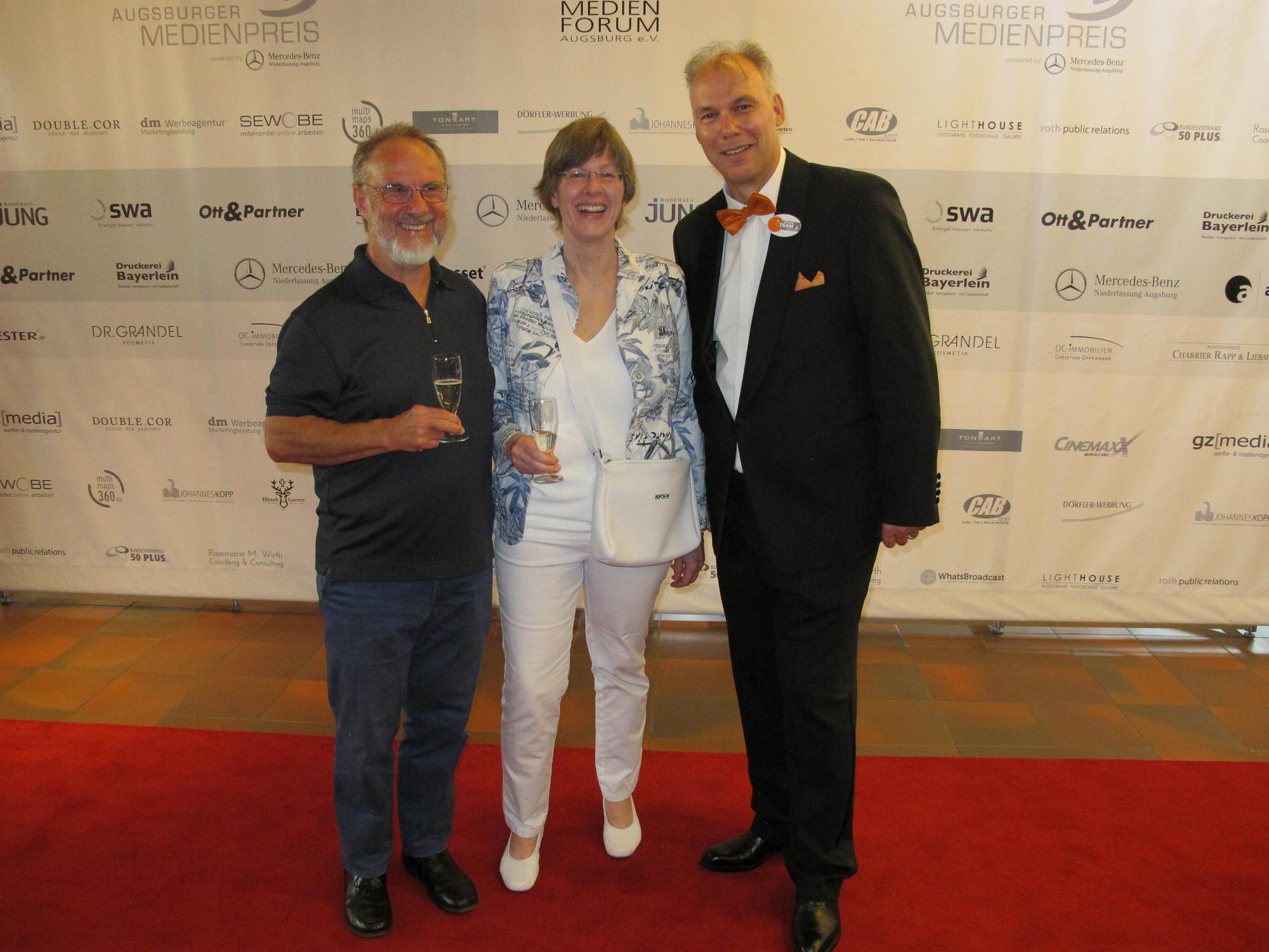 Der Augsburger Medienpreis 2016 fand am 8. Juli im Kongress am Park statt. Foto: B4B WIRTSCHAFTSLEBEN SCHWABEN