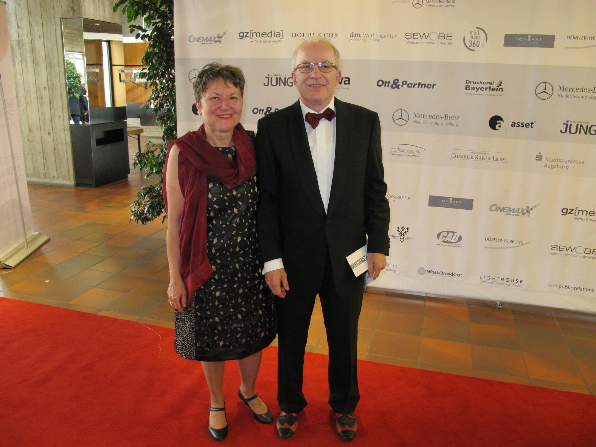 Der Augsburger Medienpreis 2016 fand am 8. Juli im Kongress am Park statt. Foto: B4B WIRTSCHAFTSLEBEN SCHWABEN