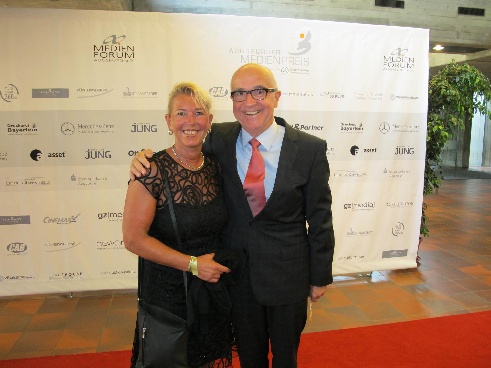 Der Augsburger Medienpreis 2016 fand am 8. Juli im Kongress am Park statt. Foto: B4B WIRTSCHAFTSLEBEN SCHWABEN
