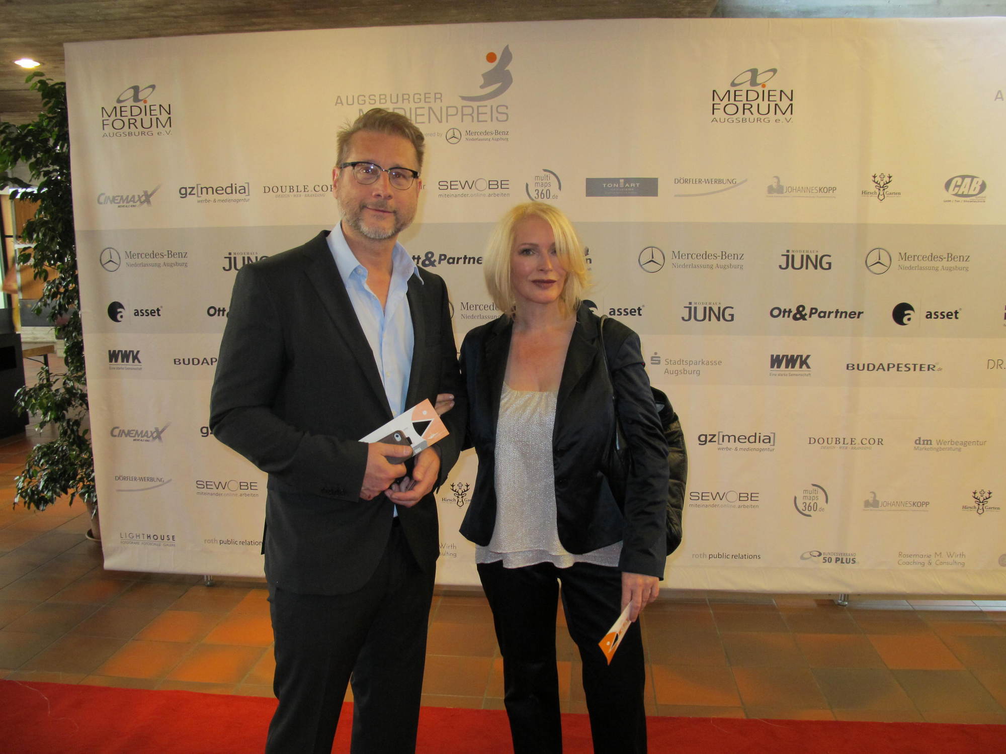 Der Augsburger Medienpreis 2016 fand am 8. Juli im Kongress am Park statt. Foto: B4B WIRTSCHAFTSLEBEN SCHWABEN