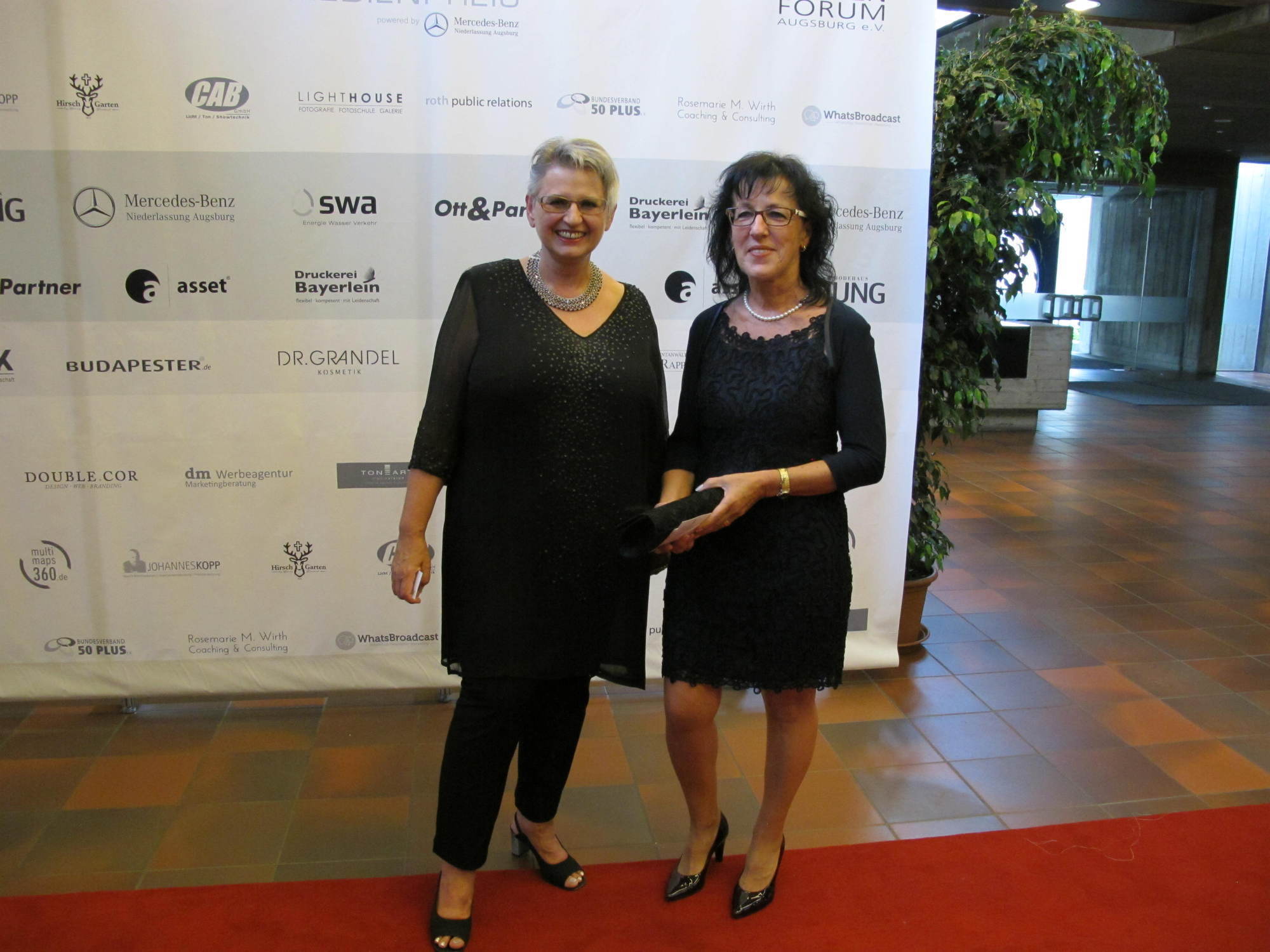 Der Augsburger Medienpreis 2016 fand am 8. Juli im Kongress am Park statt. Foto: B4B WIRTSCHAFTSLEBEN SCHWABEN
