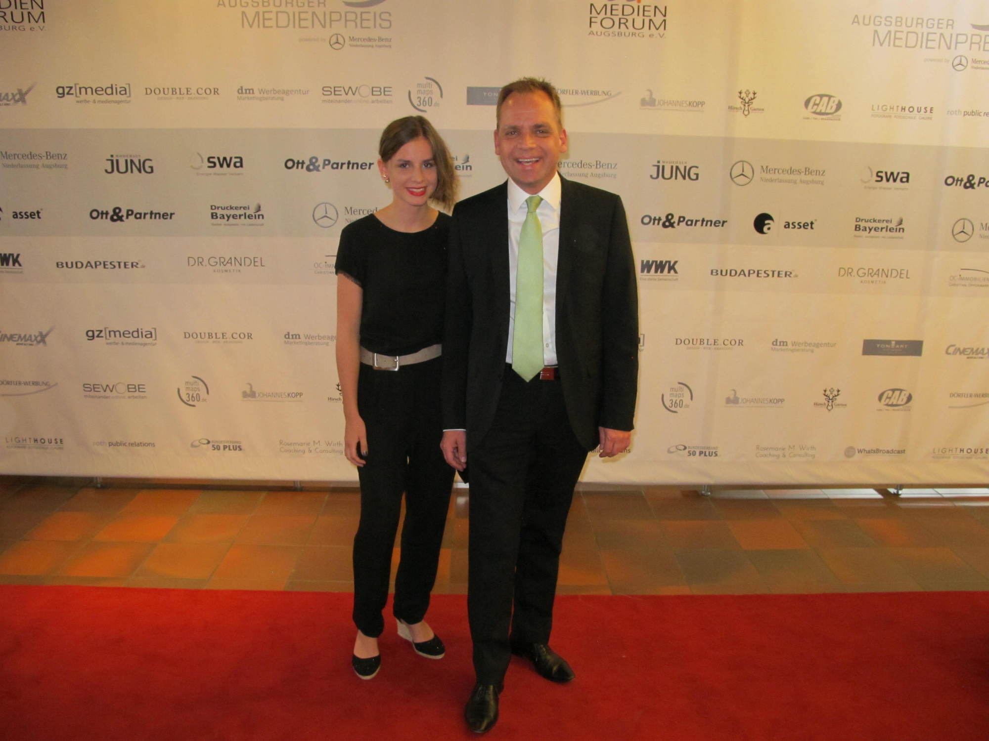 Der Augsburger Medienpreis 2016 fand am 8. Juli im Kongress am Park statt. Foto: B4B WIRTSCHAFTSLEBEN SCHWABEN