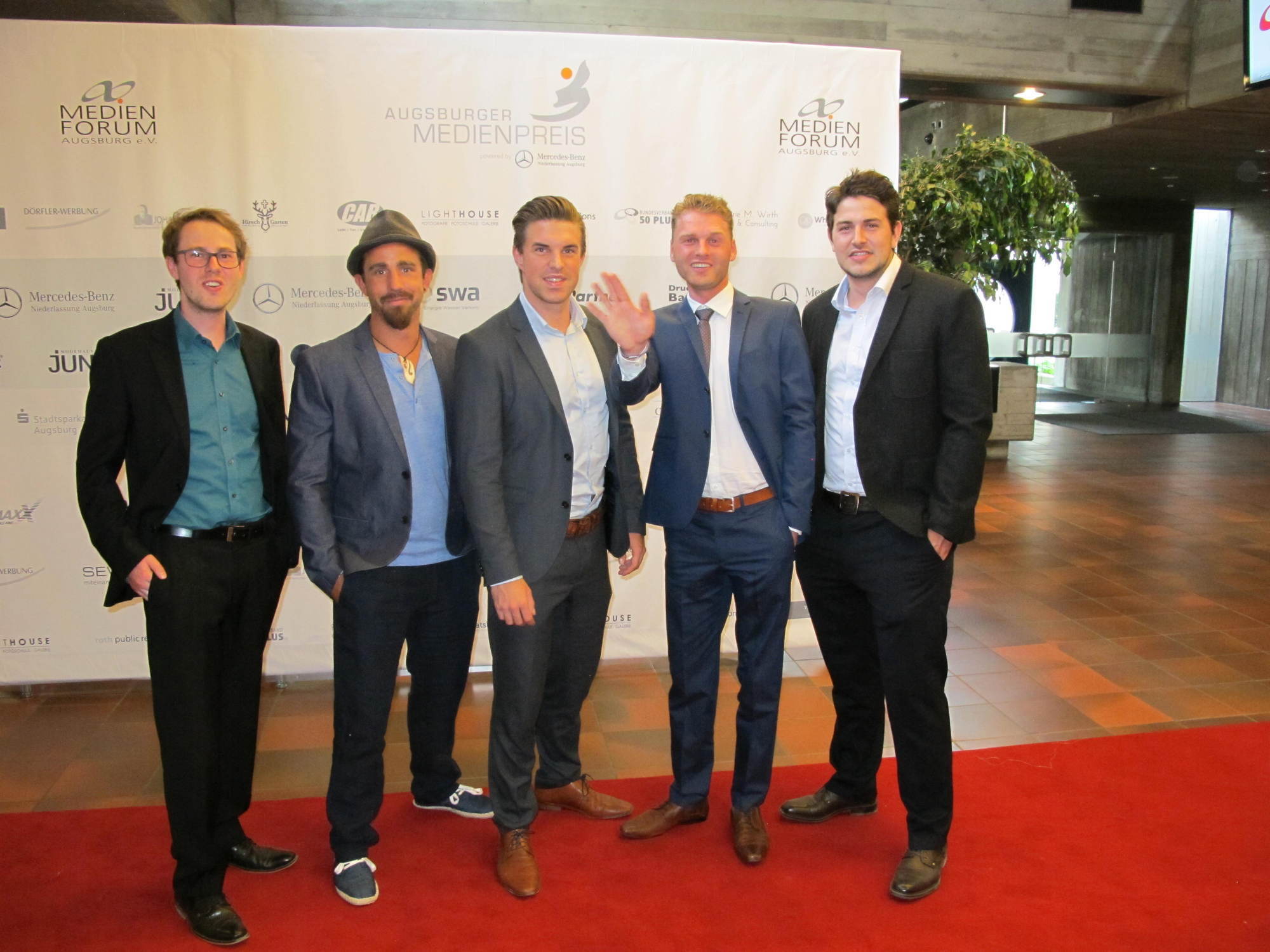 Der Augsburger Medienpreis 2016 wurde am 8. Juli im Kongress am Park verliehen. Foto: B4B WIRTSCHAFTSLEBEN SCHWABEN