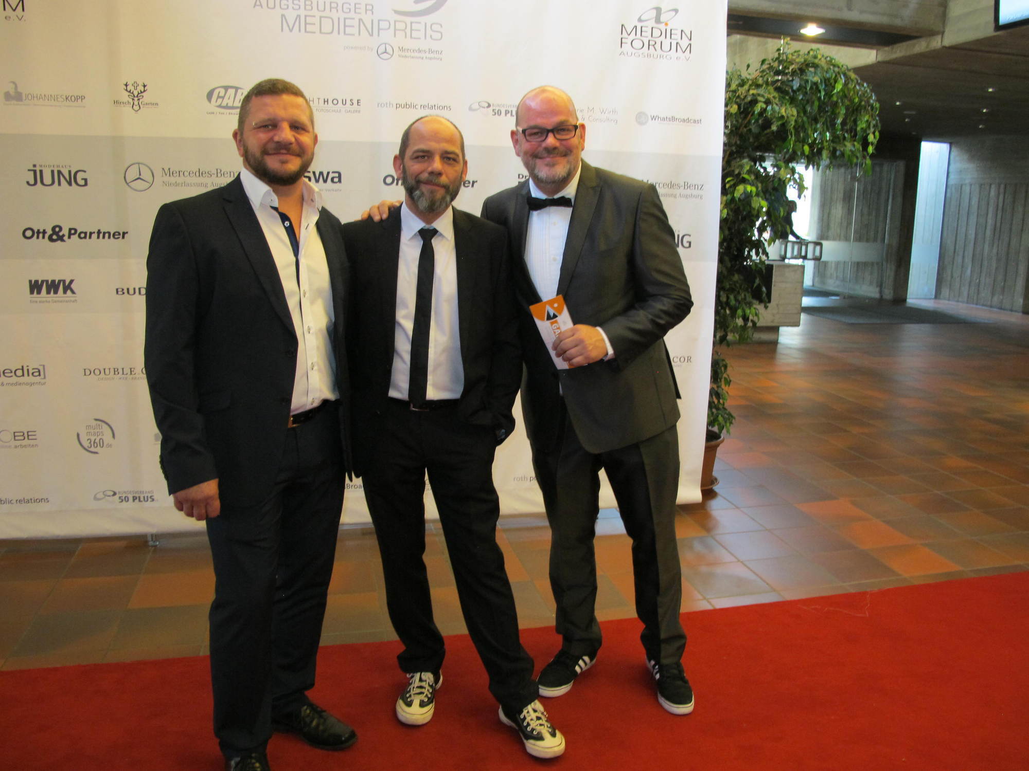 Der Augsburger Medienpreis 2016 wurde am 8. Juli im Kongress am Park verliehen. Foto: B4B WIRTSCHAFTSLEBEN SCHWABEN