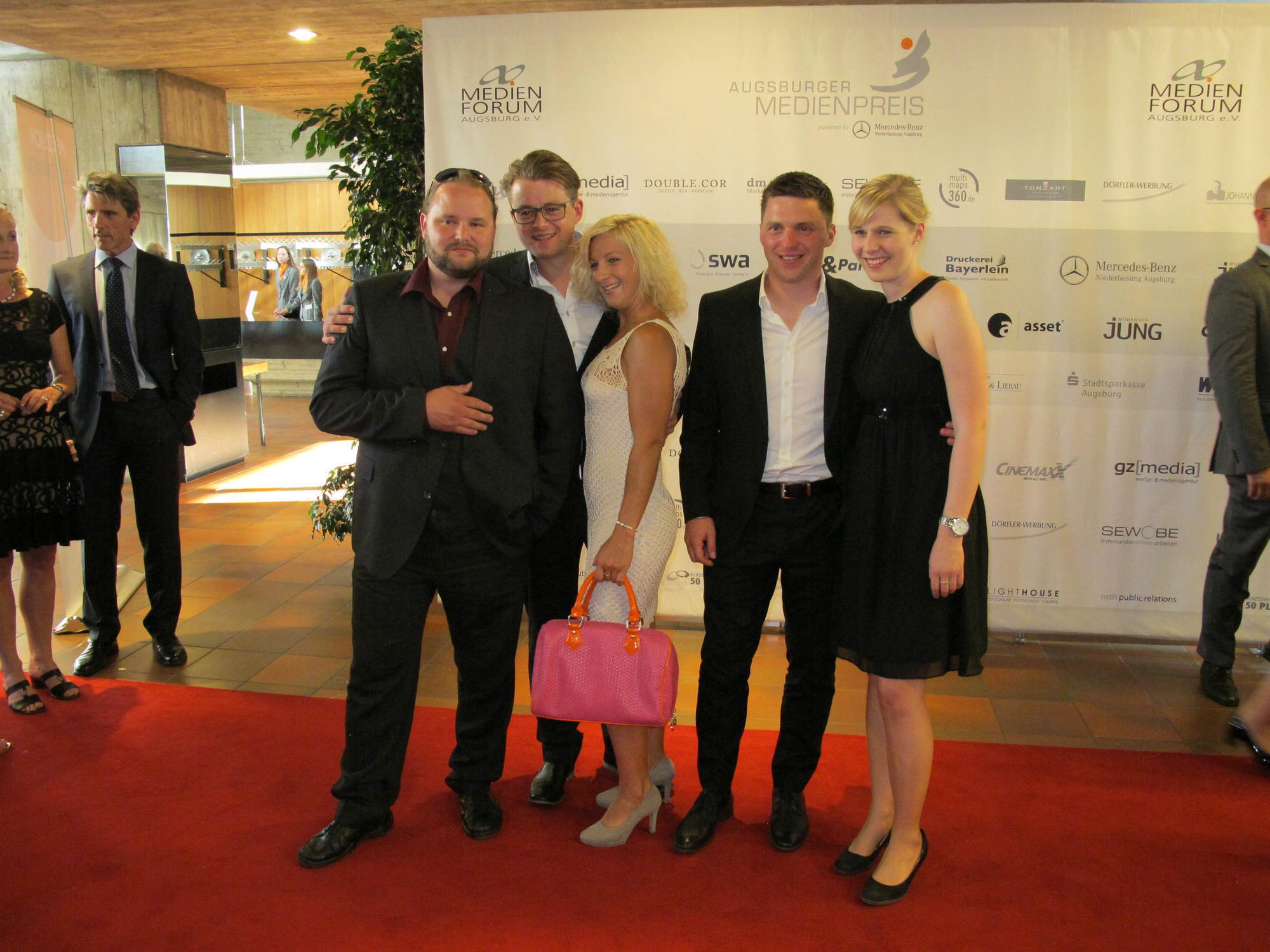 Der Augsburger Medienpreis 2016 wurde am 8. Juli im Kongress am Park verliehen. Foto: B4B WIRTSCHAFTSLEBEN SCHWABEN