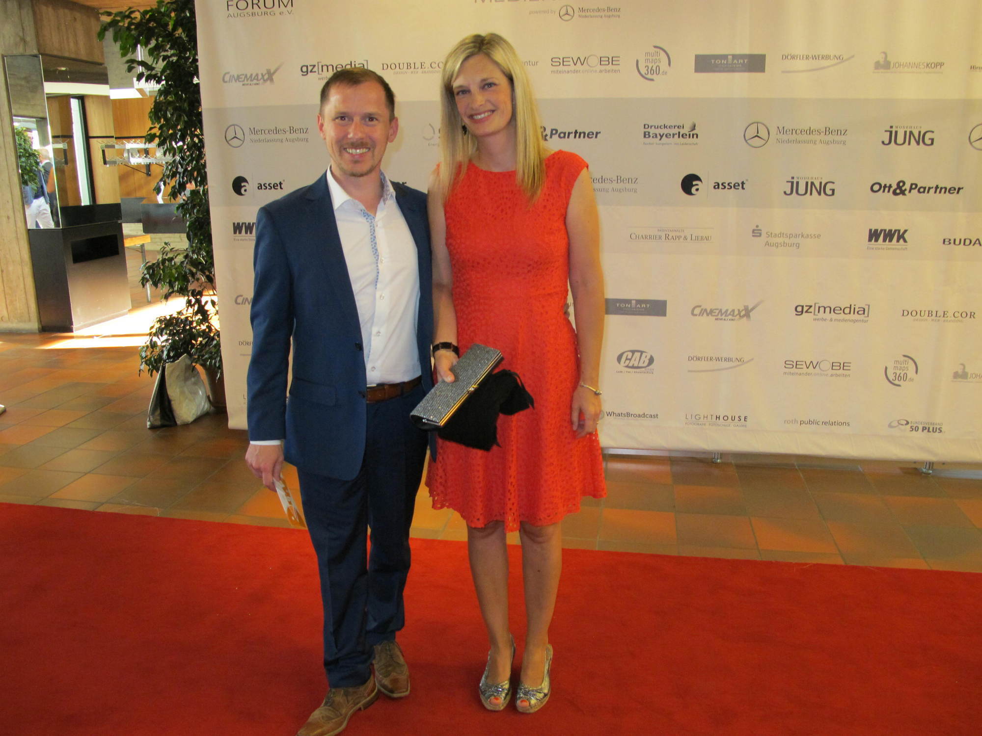 Der Augsburger Medienpreis 2016 wurde am 8. Juli im Kongress am Park verliehen. Foto: B4B WIRTSCHAFTSLEBEN SCHWABEN