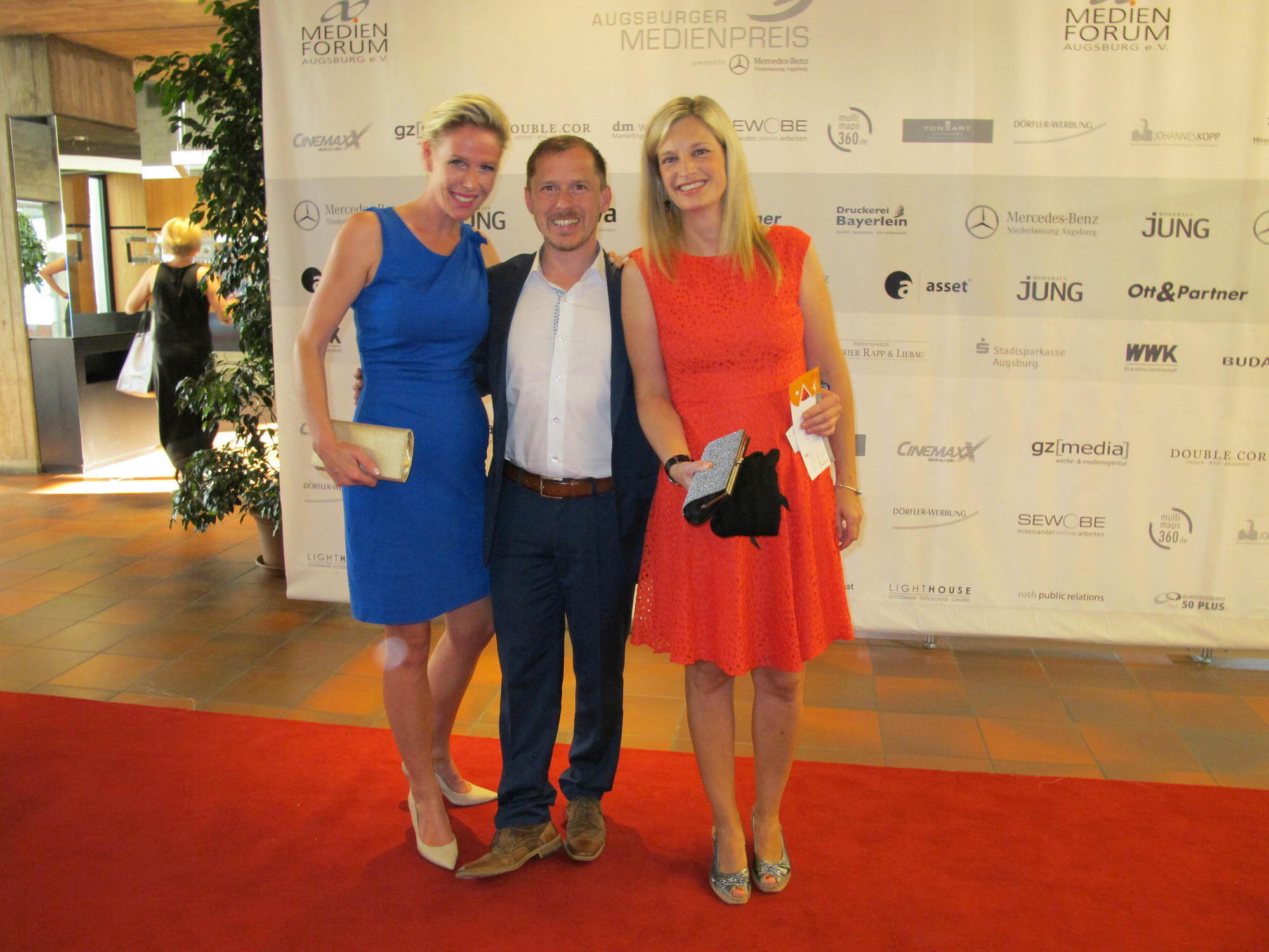 Der Augsburger Medienpreis 2016 wurde am 8. Juli im Kongress am Park verliehen. Foto: B4B WIRTSCHAFTSLEBEN SCHWABEN