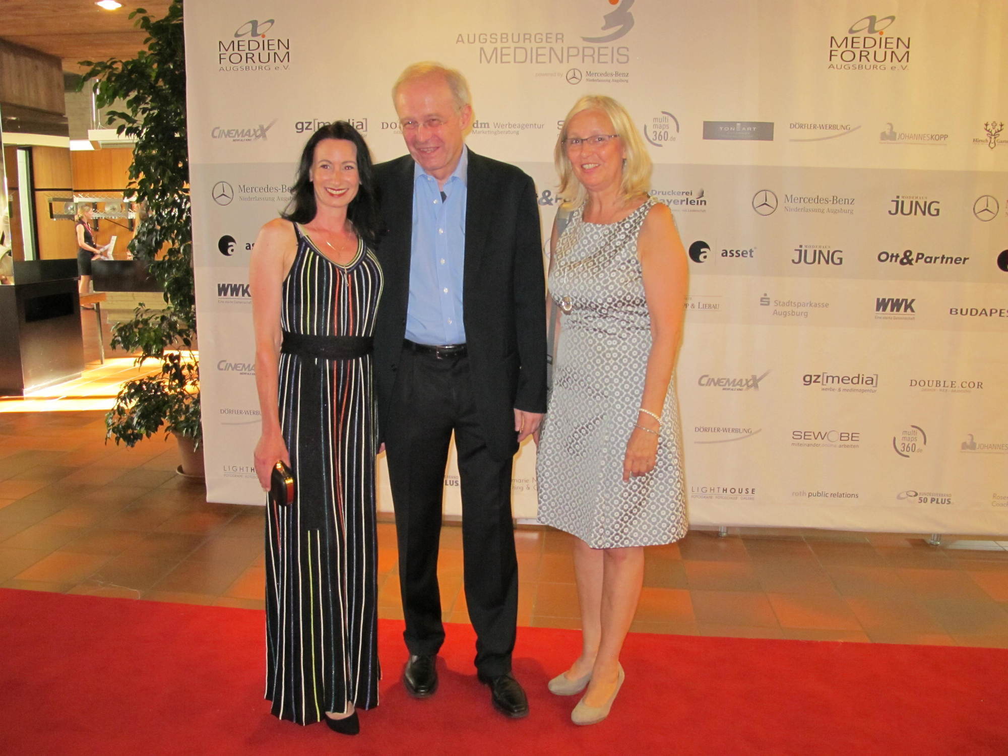 Der Augsburger Medienpreis 2016 wurde am 8. Juli im Kongress am Park verliehen. Foto: B4B WIRTSCHAFTSLEBEN SCHWABEN