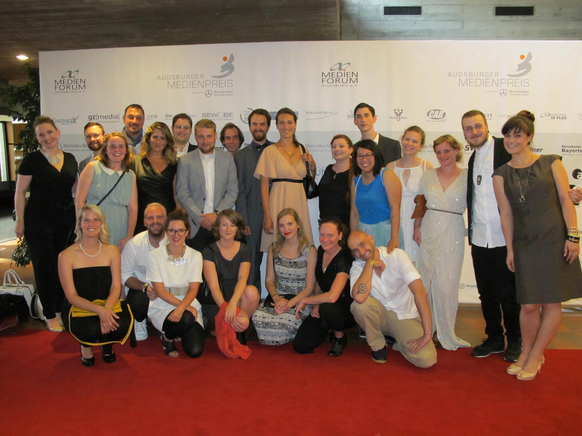 Der Augsburger Medienpreis 2016 wurde am 8. Juli im Kongress am Park verliehen. Foto: B4B WIRTSCHAFTSLEBEN SCHWABEN