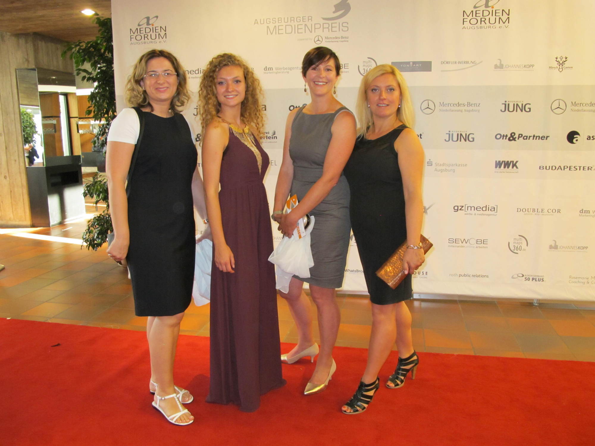 Der Augsburger Medienpreis 2016 wurde am 8. Juli im Kongress am Park verliehen. Foto: B4B WIRTSCHAFTSLEBEN SCHWABEN