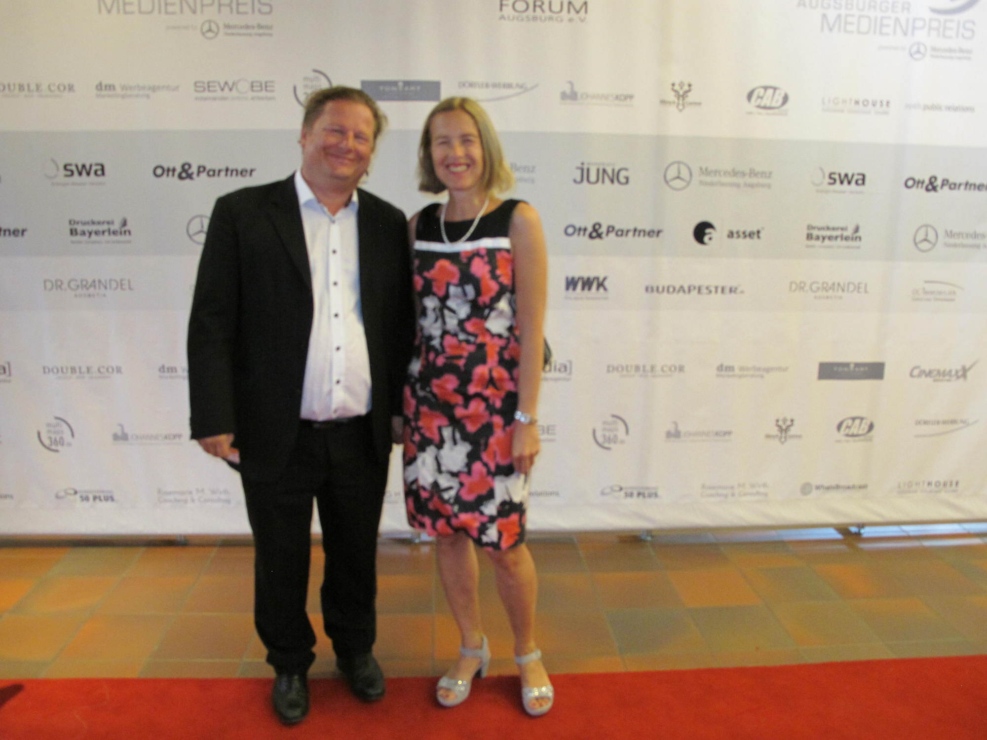 Der Augsburger Medienpreis 2016 wurde am 8. Juli im Kongress am Park verliehen. Foto: B4B WIRTSCHAFTSLEBEN SCHWABEN