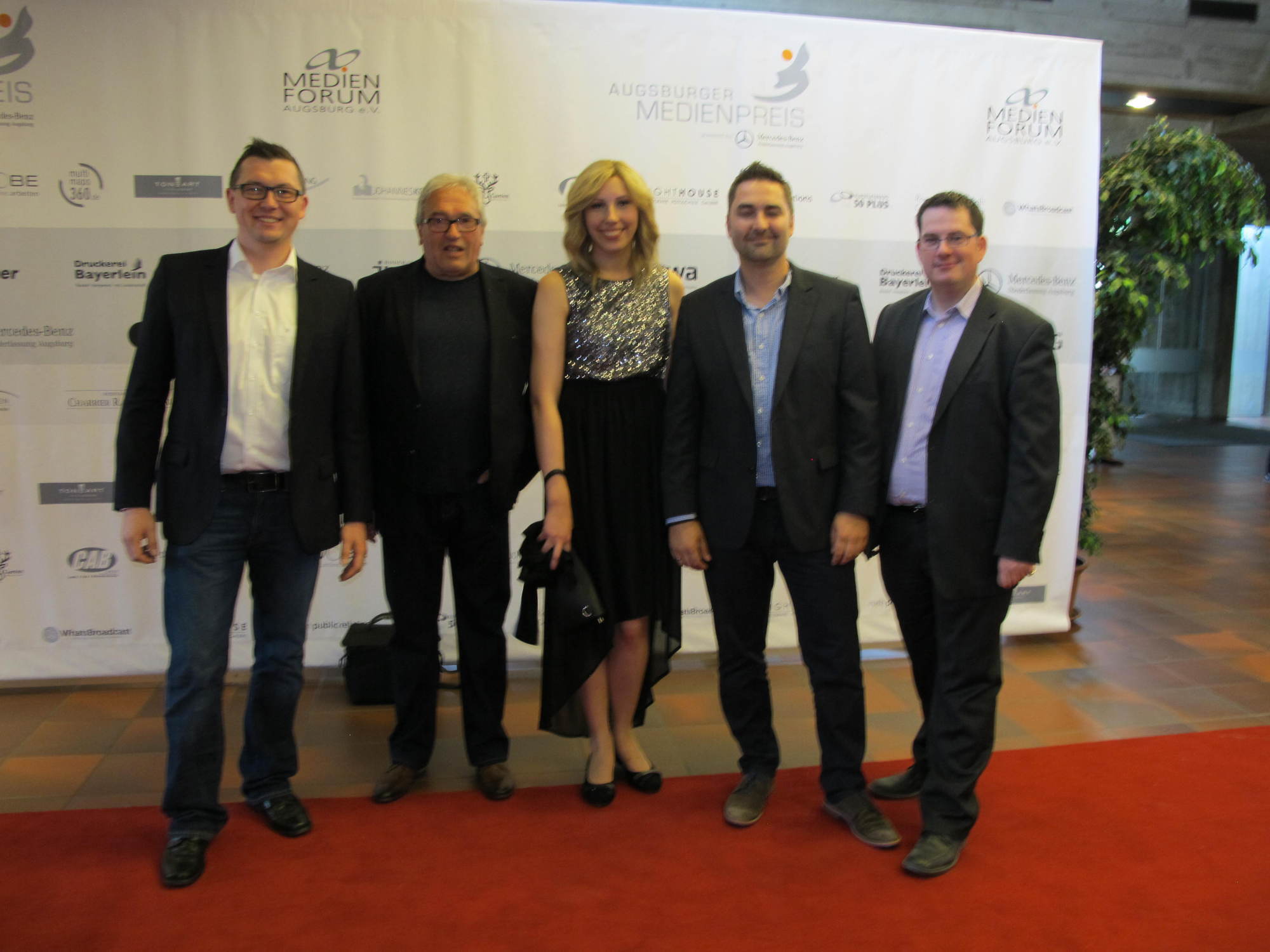 Der Augsburger Medienpreis 2016 wurde am 8. Juli im Kongress am Park verliehen. Foto: B4B WIRTSCHAFTSLEBEN SCHWABEN
