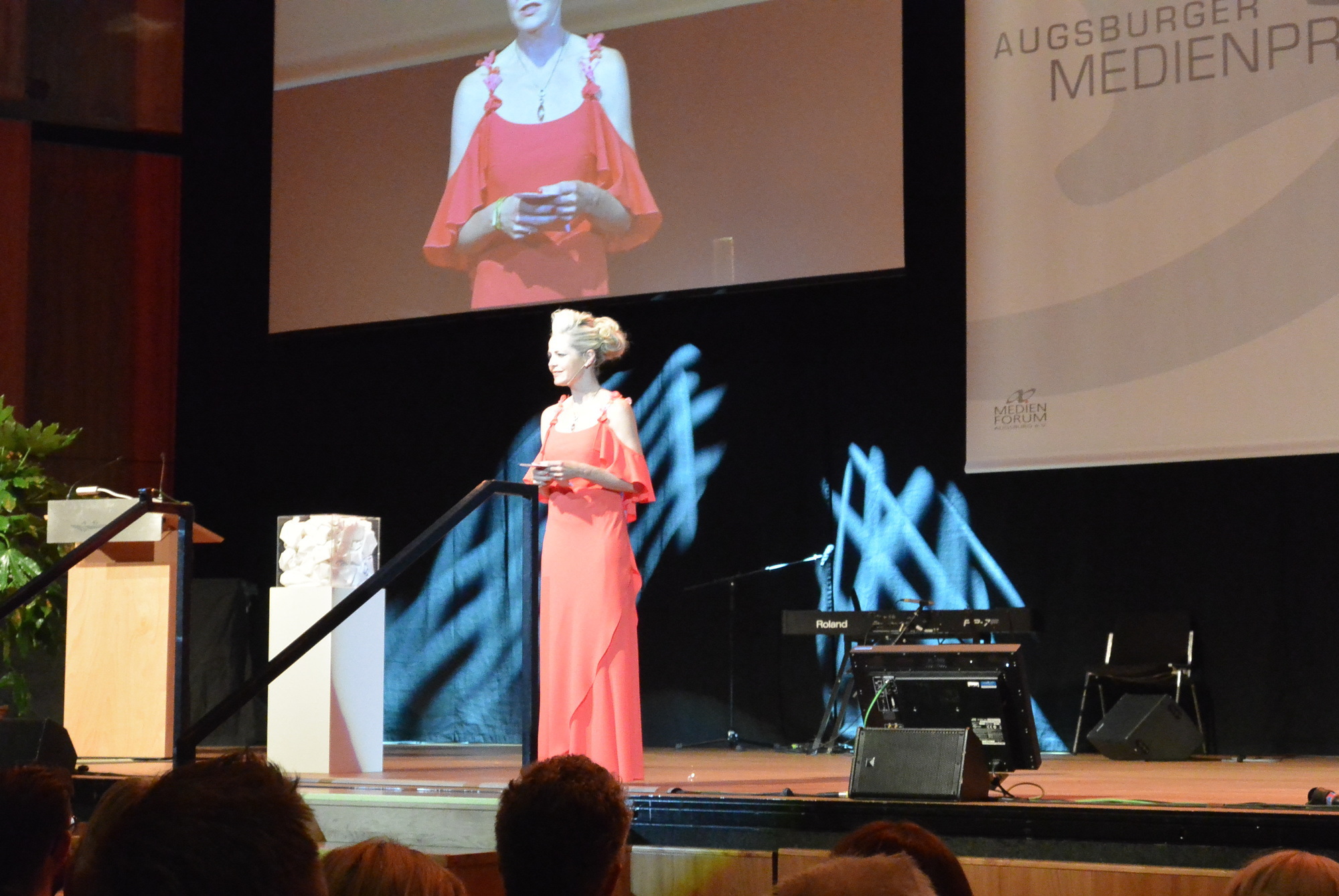 Der Augsburger Medienpreis 2016 wurde am 8. Juli im Kongress am Park verliehen. Foto: B4B WIRTSCHAFTSLEBEN SCHWABEN