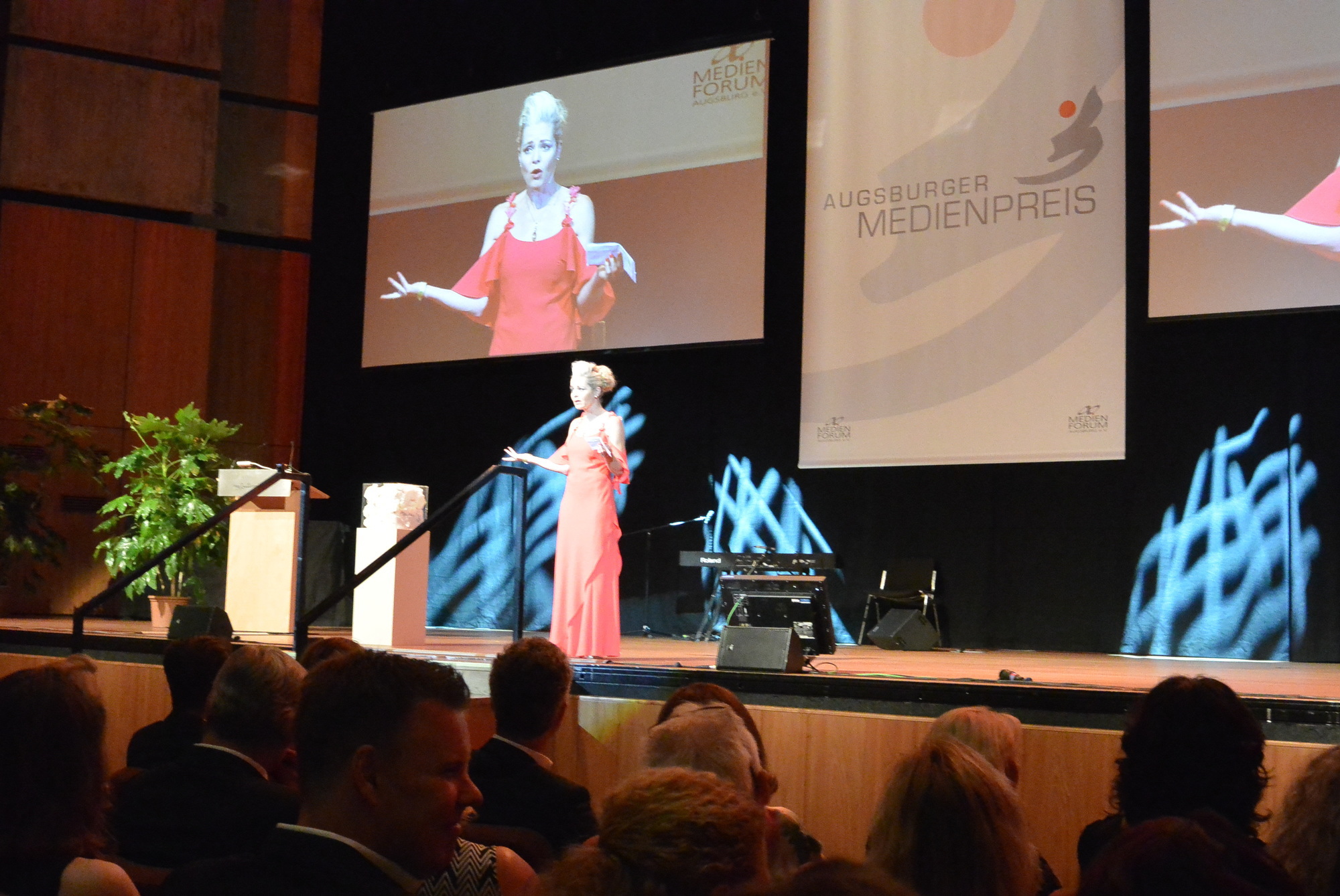 Der Augsburger Medienpreis 2016 wurde am 8. Juli im Kongress am Park verliehen. Foto: B4B WIRTSCHAFTSLEBEN SCHWABEN