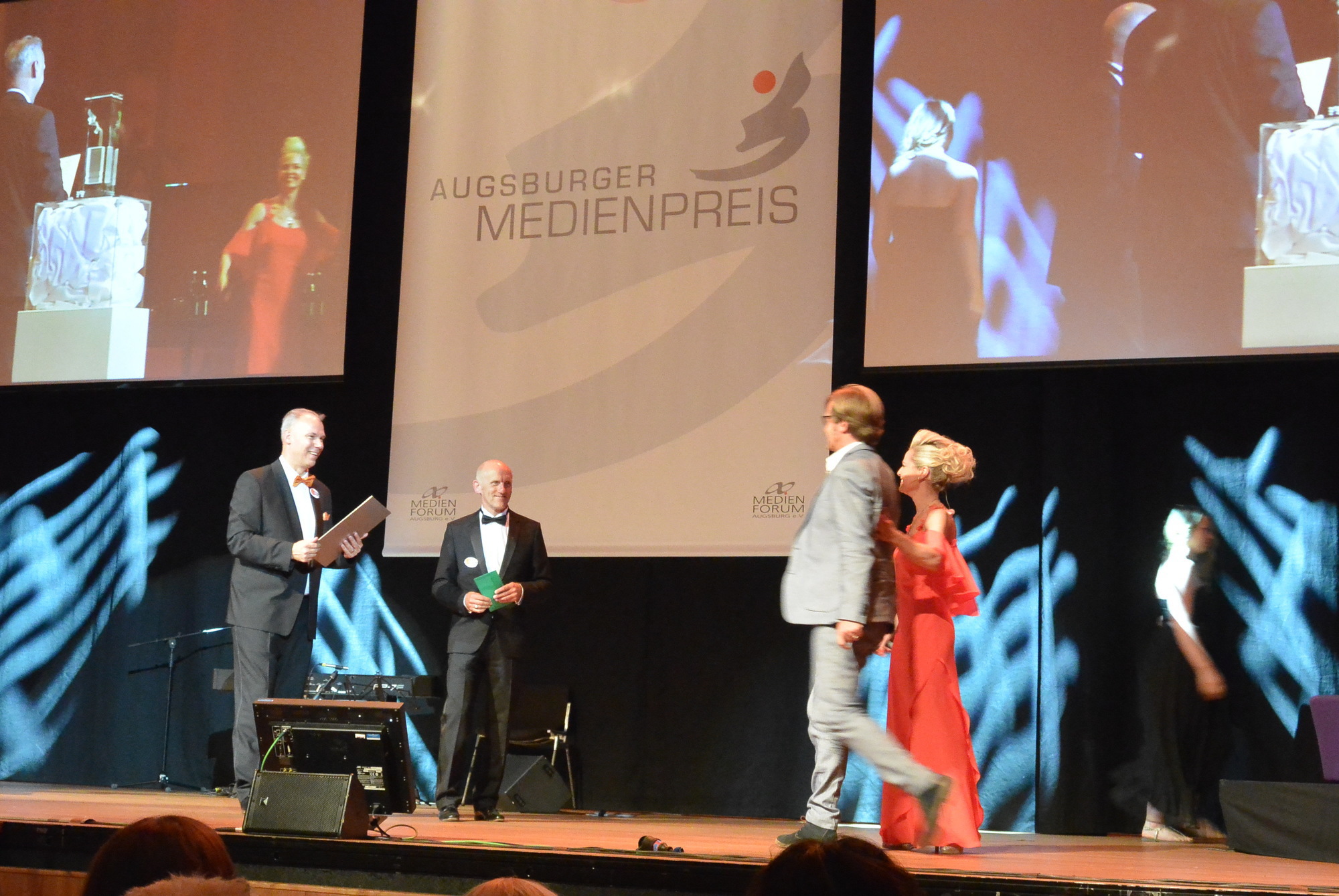 Der Augsburger Medienpreis 2016 wurde am 8. Juli im Kongress am Park verliehen. Foto: B4B WIRTSCHAFTSLEBEN SCHWABEN