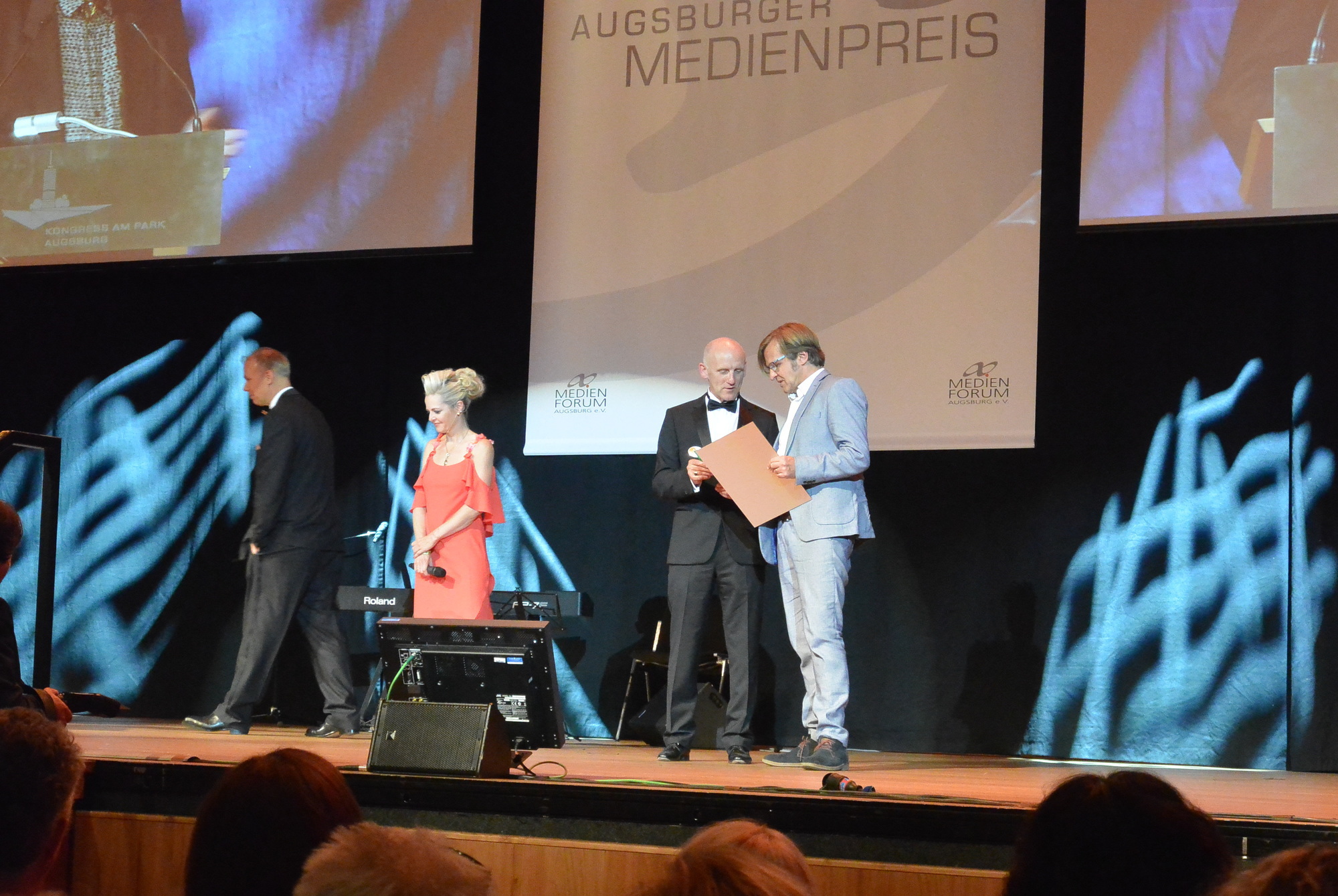 Der Augsburger Medienpreis 2016 wurde am 8. Juli im Kongress am Park verliehen. Foto: B4B WIRTSCHAFTSLEBEN SCHWABEN