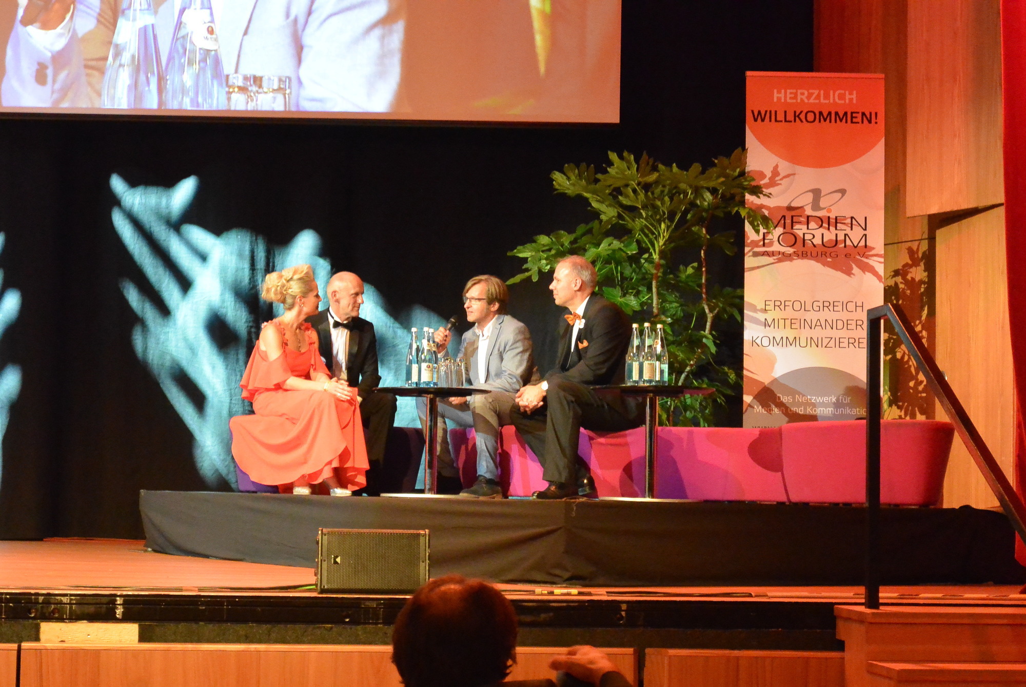 Der Augsburger Medienpreis 2016 wurde am 8. Juli im Kongress am Park verliehen. Foto: B4B WIRTSCHAFTSLEBEN SCHWABEN
