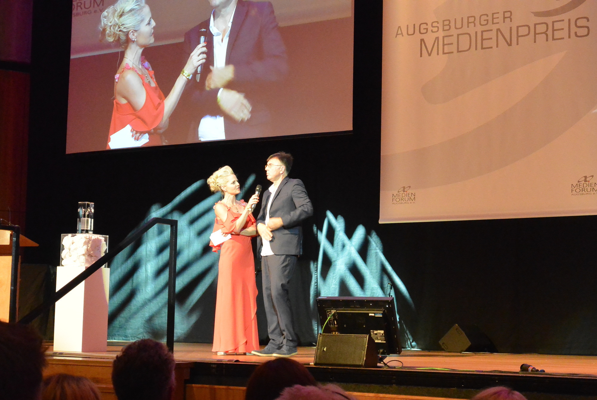 Der Augsburger Medienpreis 2016 wurde am 8. Juli im Kongress am Park verliehen. Foto: B4B WIRTSCHAFTSLEBEN SCHWABEN