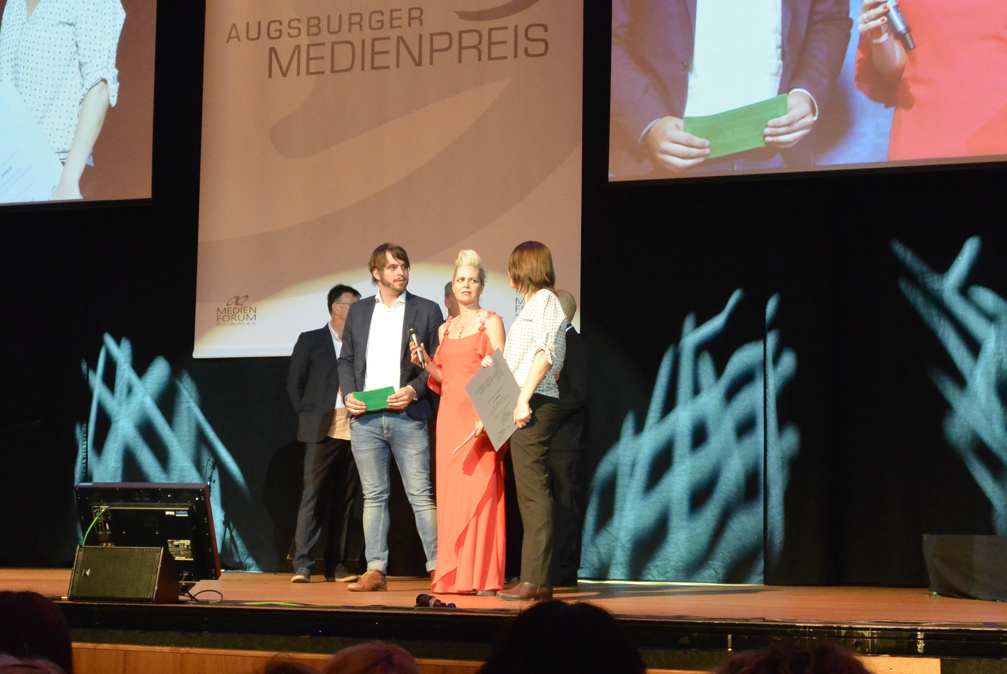 Der Augsburger Medienpreis 2016 wurde am 8. Juli im Kongress am Park verliehen. Foto: B4B WIRTSCHAFTSLEBEN SCHWABEN