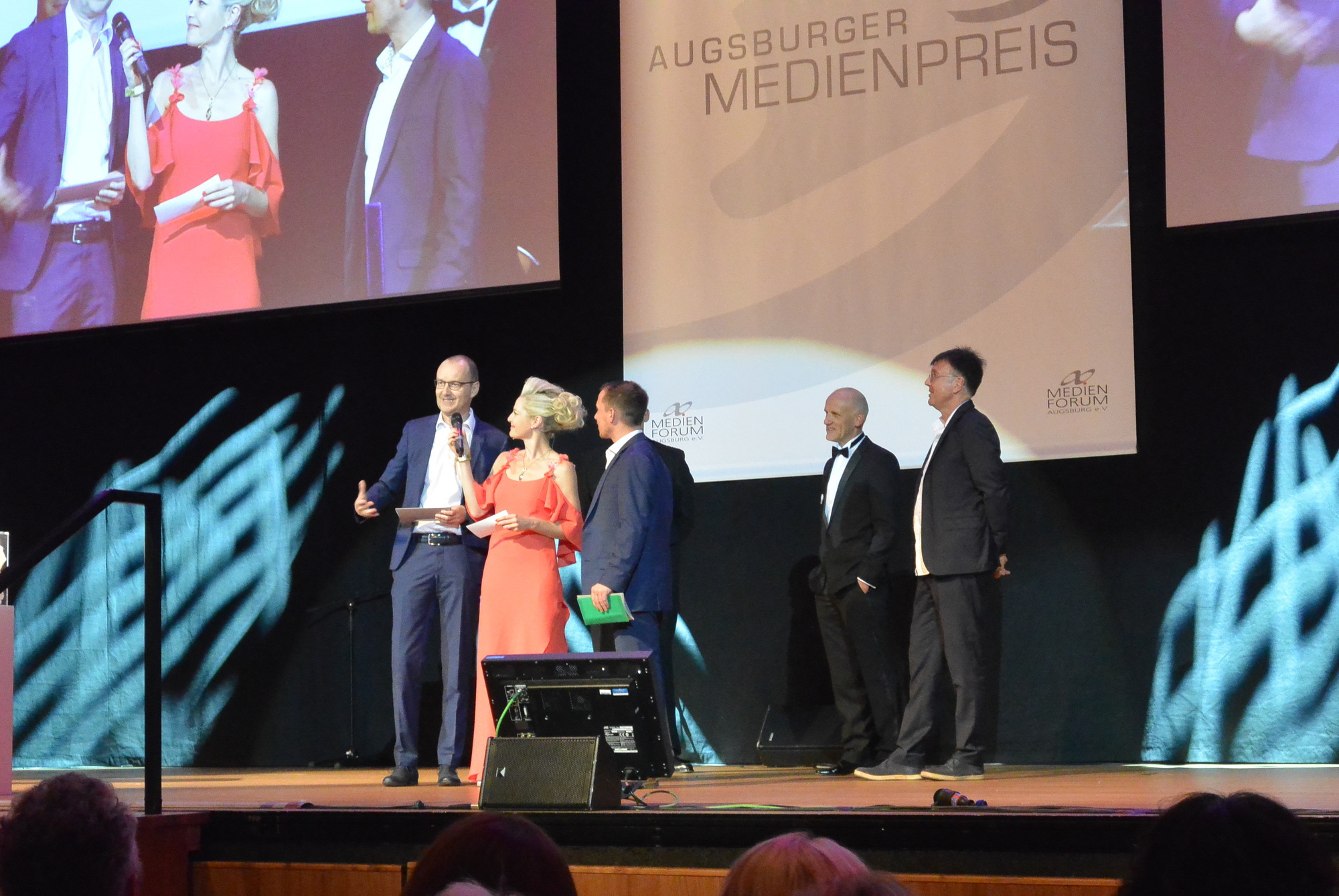 Der Augsburger Medienpreis 2016 wurde am 8. Juli im Kongress am Park verliehen. Foto: B4B WIRTSCHAFTSLEBEN SCHWABEN