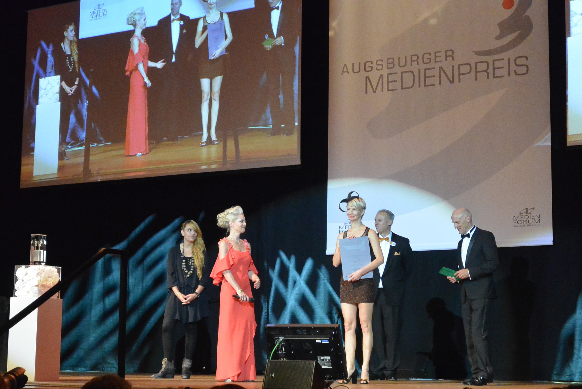 Der Augsburger Medienpreis 2016 wurde am 8. Juli im Kongress am Park verliehen. Foto: B4B WIRTSCHAFTSLEBEN SCHWABEN