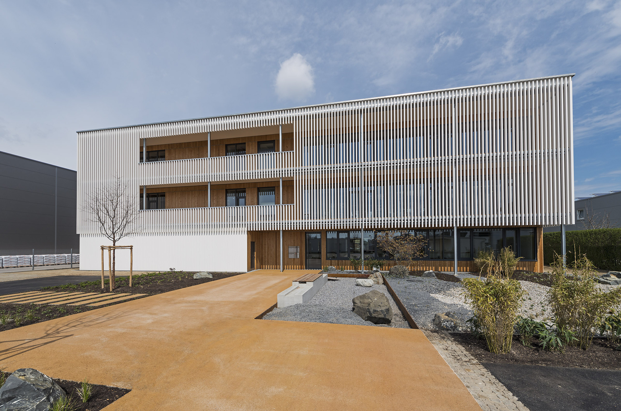 Die neue Firmenzentrale der euregon AG. Foto: Eckhart Matthäus Fotografie