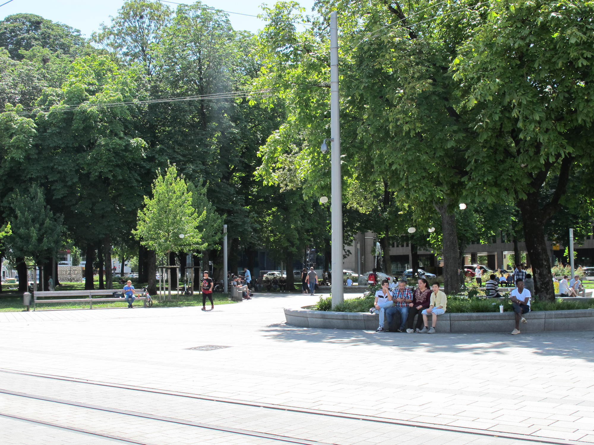 Der Königsplatz. Foto: B4B WIRTSCHAFTSLEBENSCHWABEN