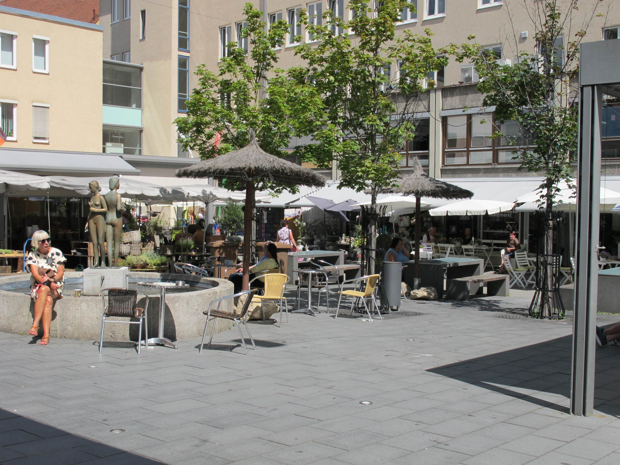 Der Augsburger Stadtmarkt. Foto: B4B WIRTSCHAFTSLEBEN SCHWABEN