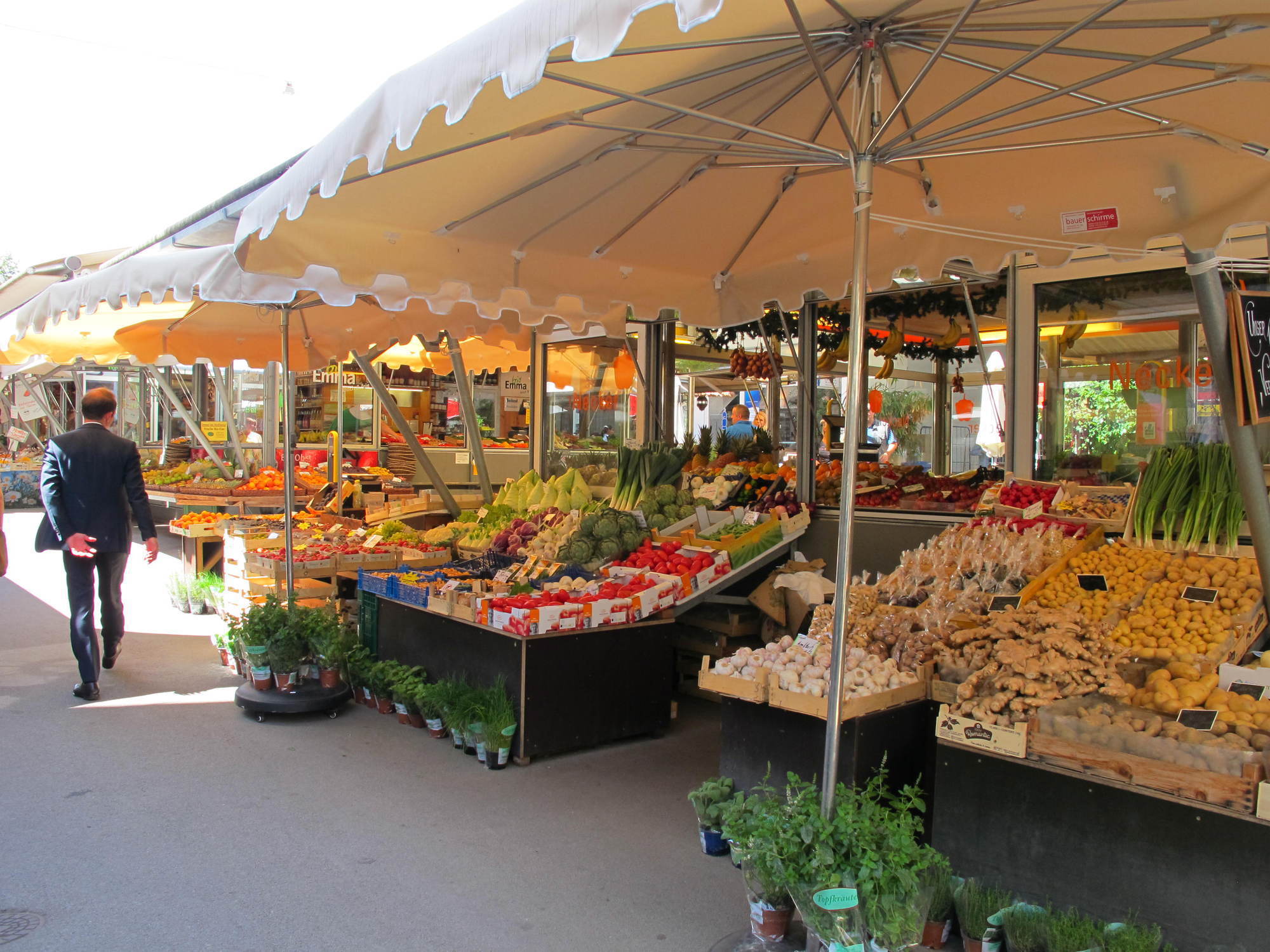 Der Augsburger Stadtmarkt. Foto: B4B WIRTSCHAFTSLEBEN SCHWABEN