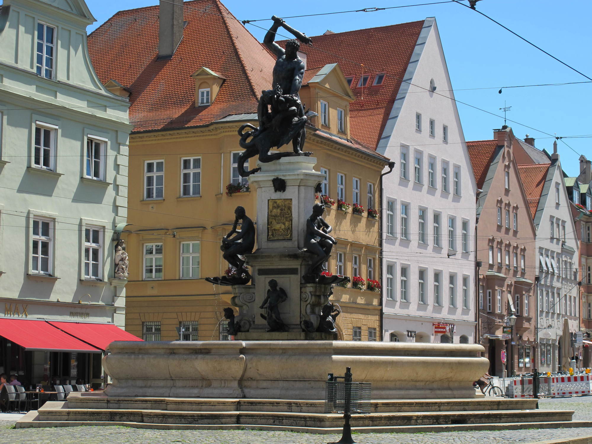 Die Maxstraße. Foto: B4B WIRTSCHAFTSLEBEN SCHWABEN