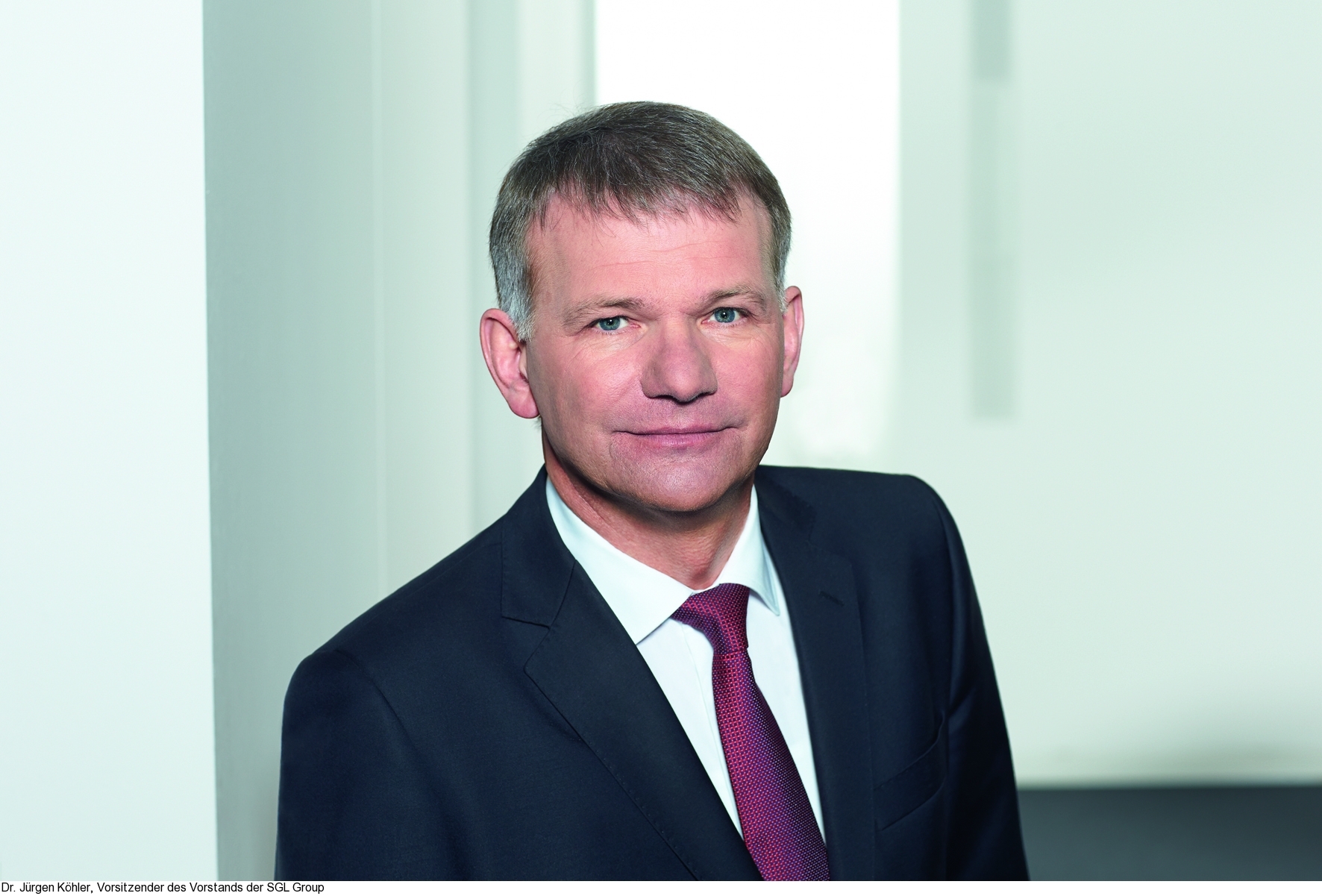 Dr. Jürgen Köhler, Vorstandsvorsitzender der SGL Group. Foto: SGL