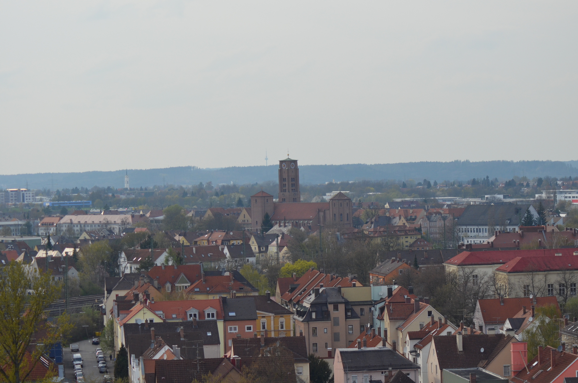 Augsburg von oben. Foto: B4B WIRTSCHAFTSLEBEN SCHWABEN