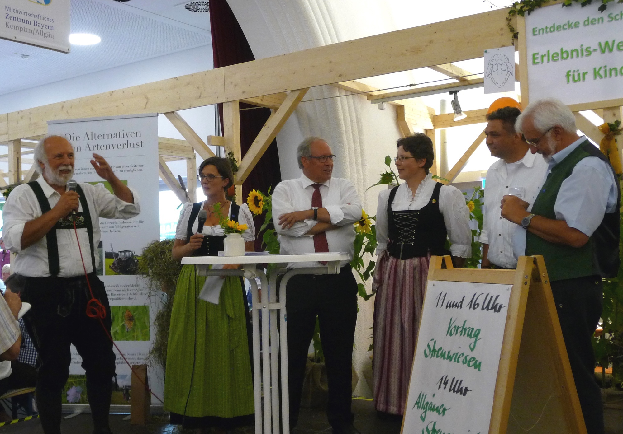 Auf der Allgäuer Festwoche. Foto: Landratsamt Ostallgäu