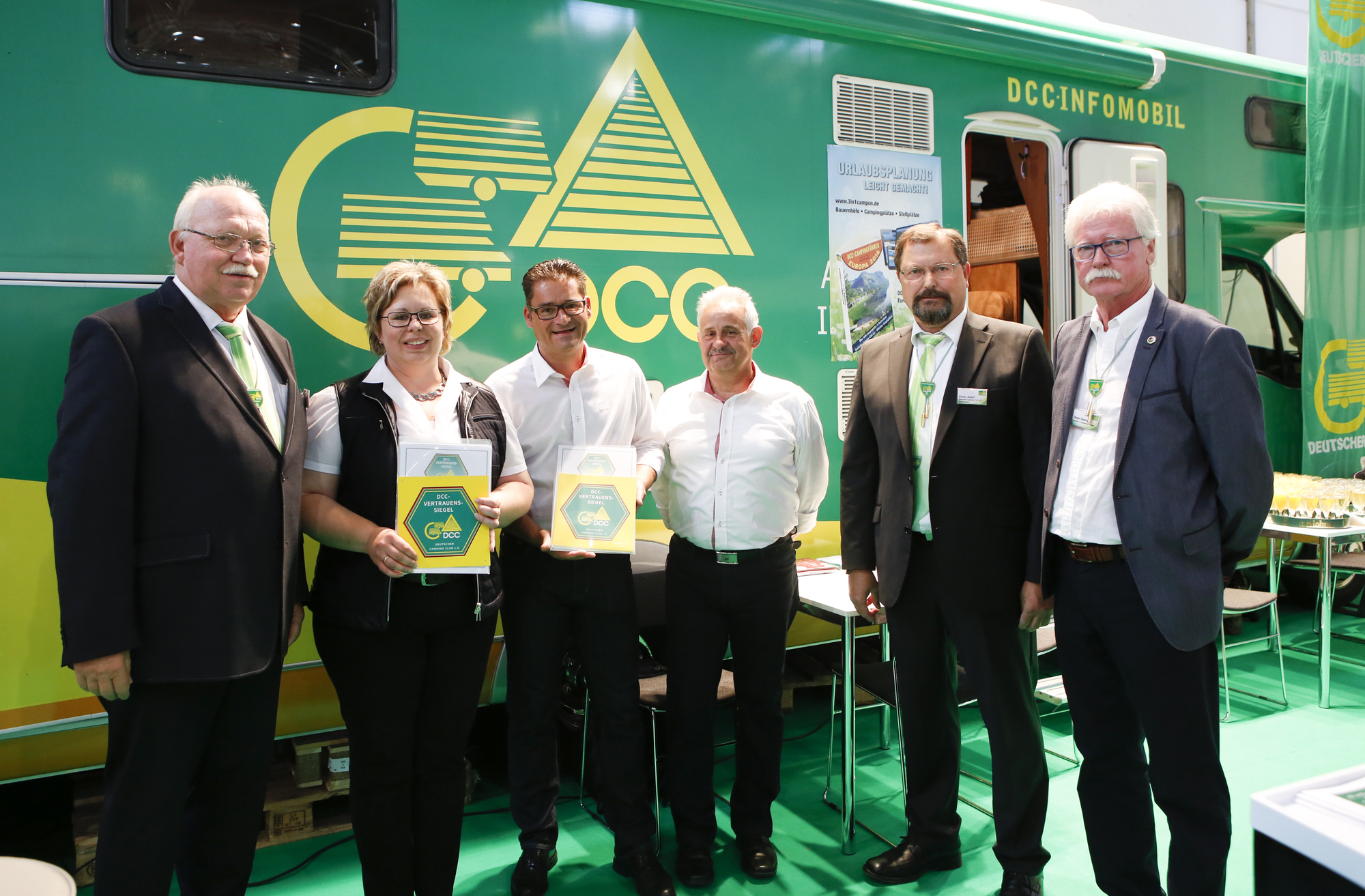 Das AL-KO Servicecenter Süd in Kötz wurde mit dem DCC-Vertrauenssiegel ausgezeichnet. Foto: Messe Düsseldorf/Constanze Tillmann