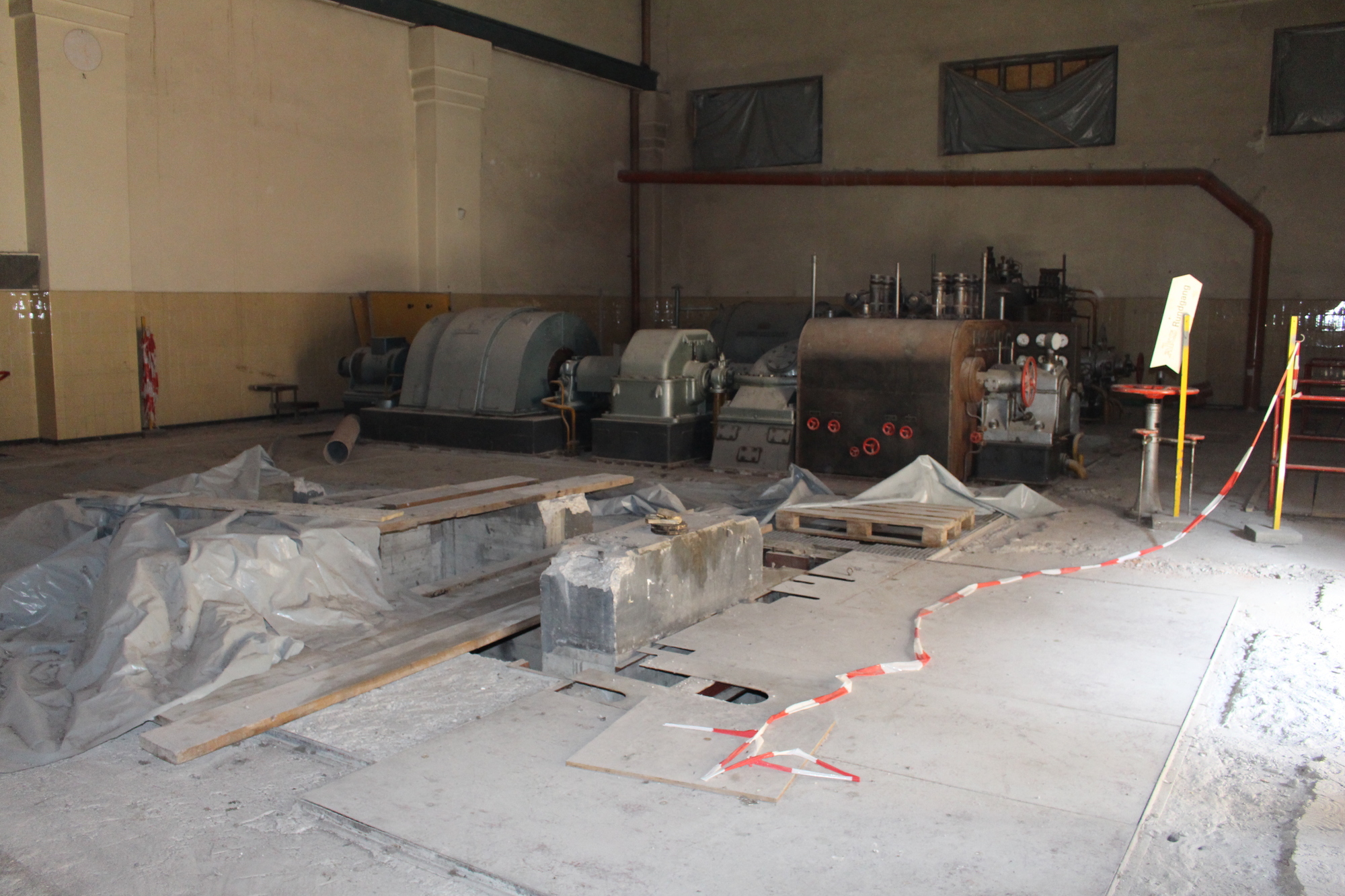 Im Kesselhaus der Alten Kammgarnspinnerei: Hier entsteht bald ein Hotel. Foto: B4B WIRTSCHAFTSLEBEN SCHWABEN