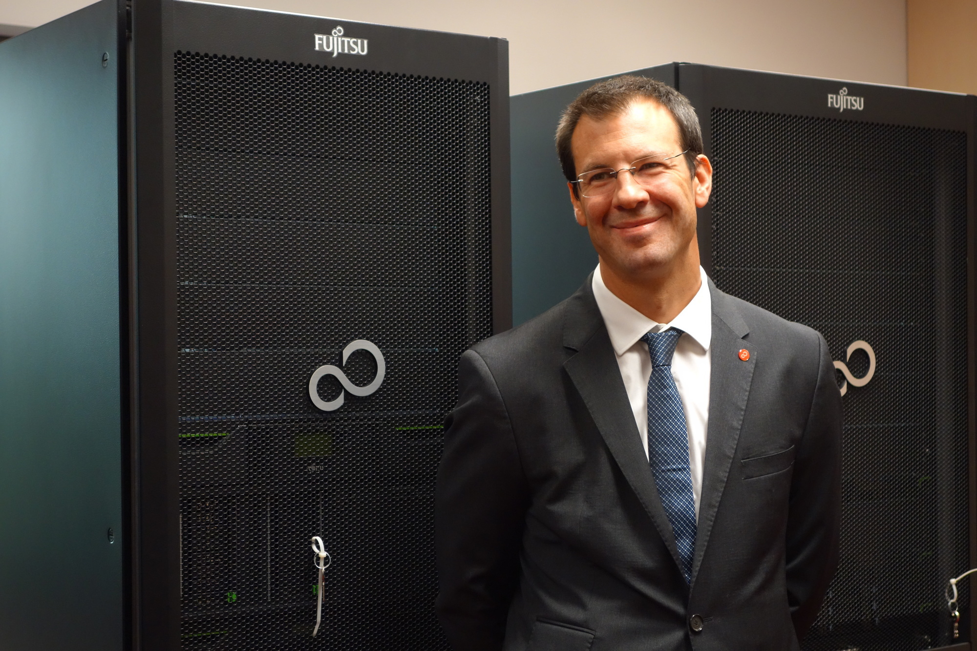 Am 15. September 2016 besuchte Staatsminister Herrmann den Fujitsu-Standort Augsburg. Foto: B4B WIRTSCHAFTSLEBEN SCHWABEN