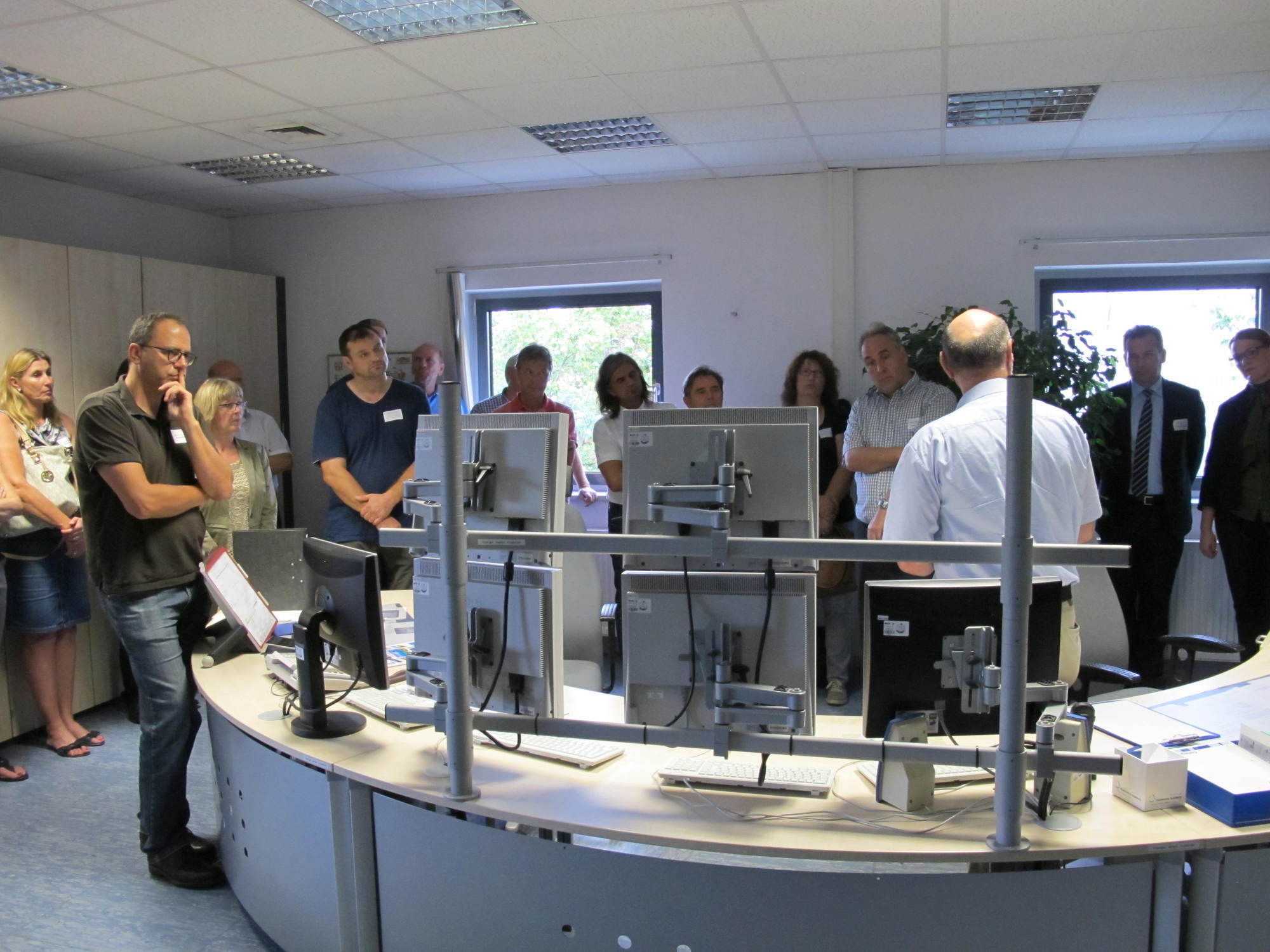 Auf dem Netzwerktreffen der Wirtschaftsförderung bei den swa. Foto: B4B WIRTSCHAFTSLEBEN SCHWABEN