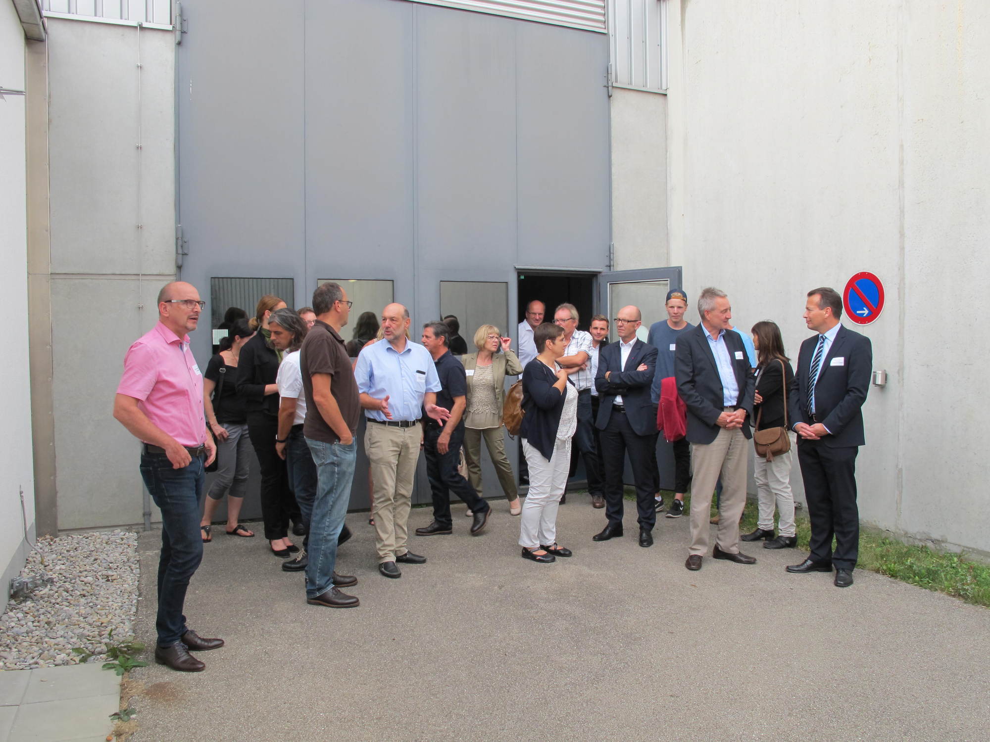 Auf dem Netzwerktreffen der Wirtschaftsförderung bei den swa. Foto: B4B WIRTSCHAFTSLEBEN SCHWABEN