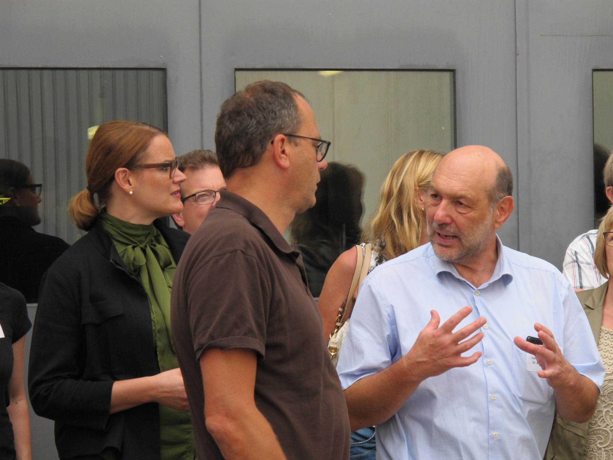 Auf dem Netzwerktreffen der Wirtschaftsförderung bei den swa. Foto: B4B WIRTSCHAFTSLEBEN SCHWABEN