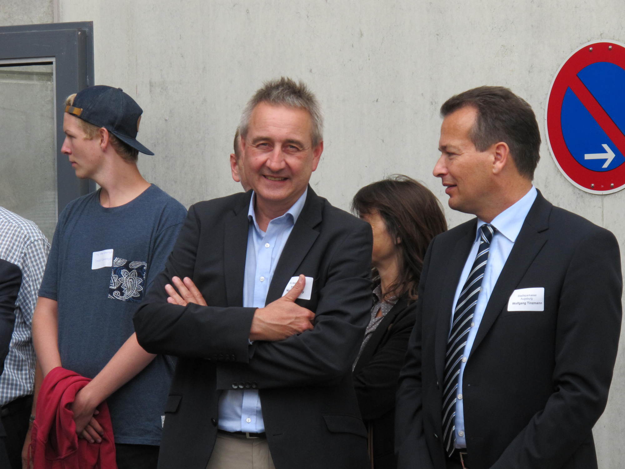 Auf dem Netzwerktreffen der Wirtschaftsförderung bei den swa. Foto: B4B WIRTSCHAFTSLEBEN SCHWABEN
