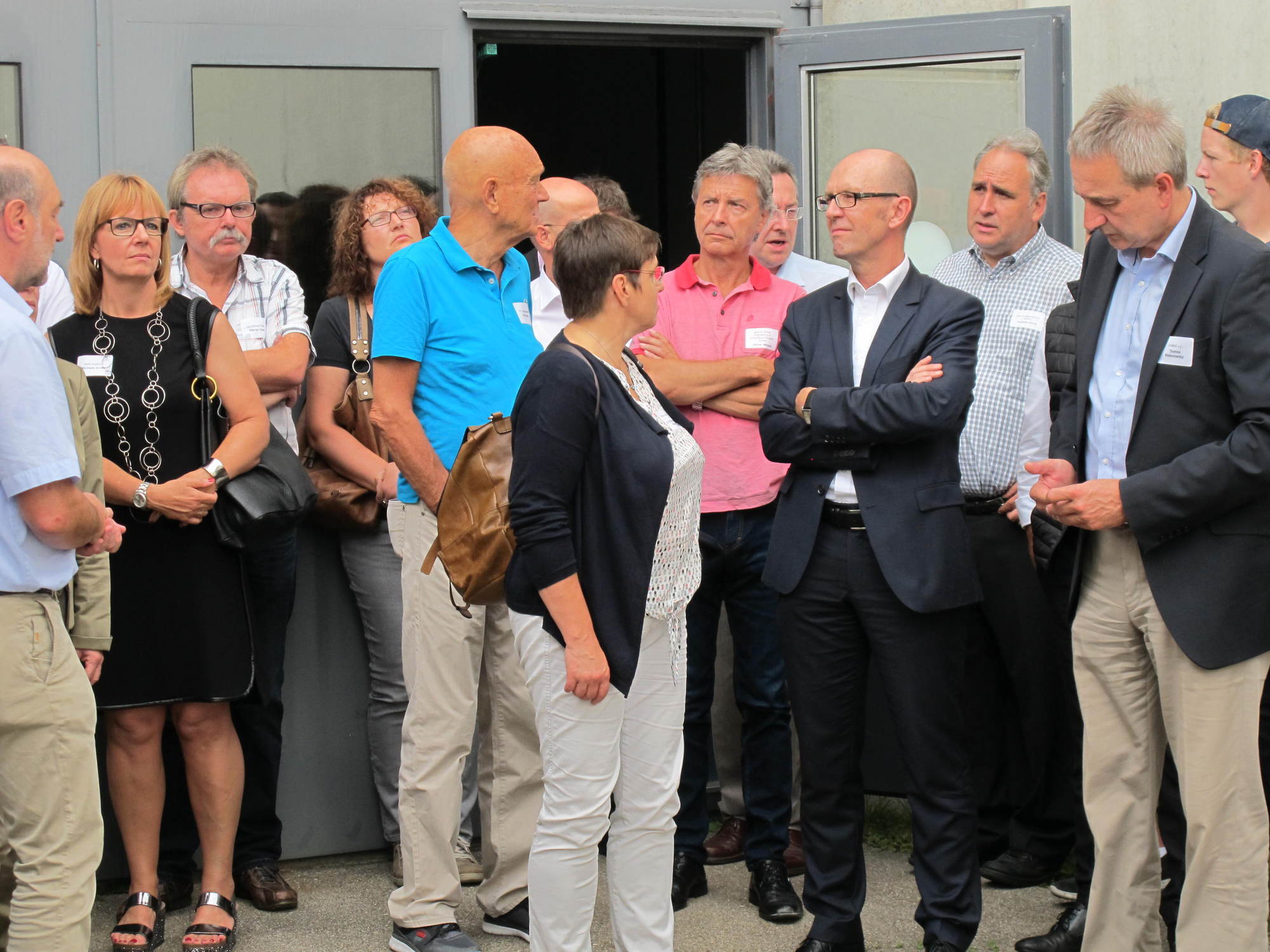 Auf dem Netzwerktreffen der Wirtschaftsförderung bei den swa. Foto: B4B WIRTSCHAFTSLEBEN SCHWABEN