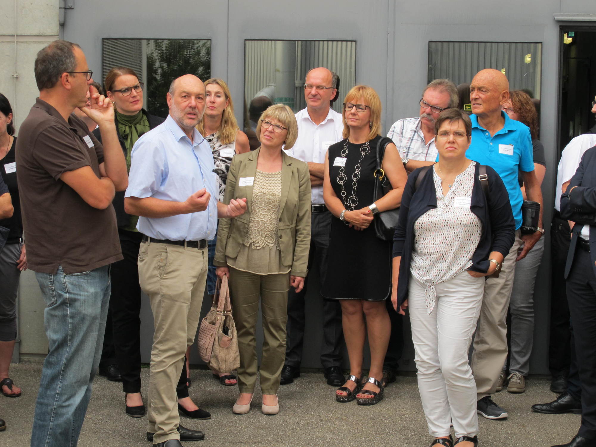 Auf dem Netzwerktreffen der Wirtschaftsförderung bei den swa. Foto: B4B WIRTSCHAFTSLEBEN SCHWABEN