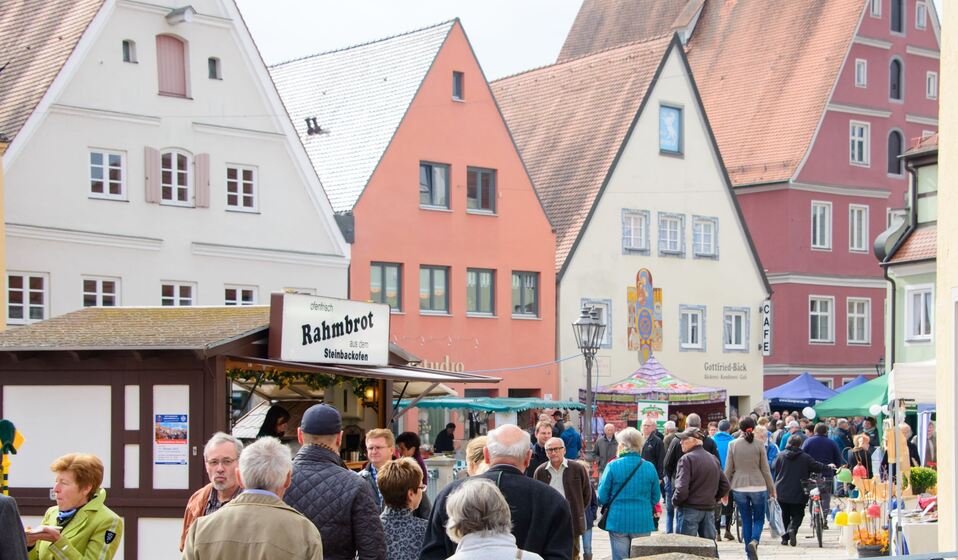 Freizeit Beim Gallusmarkt In Babenhausen Sind Die Strassen Voll