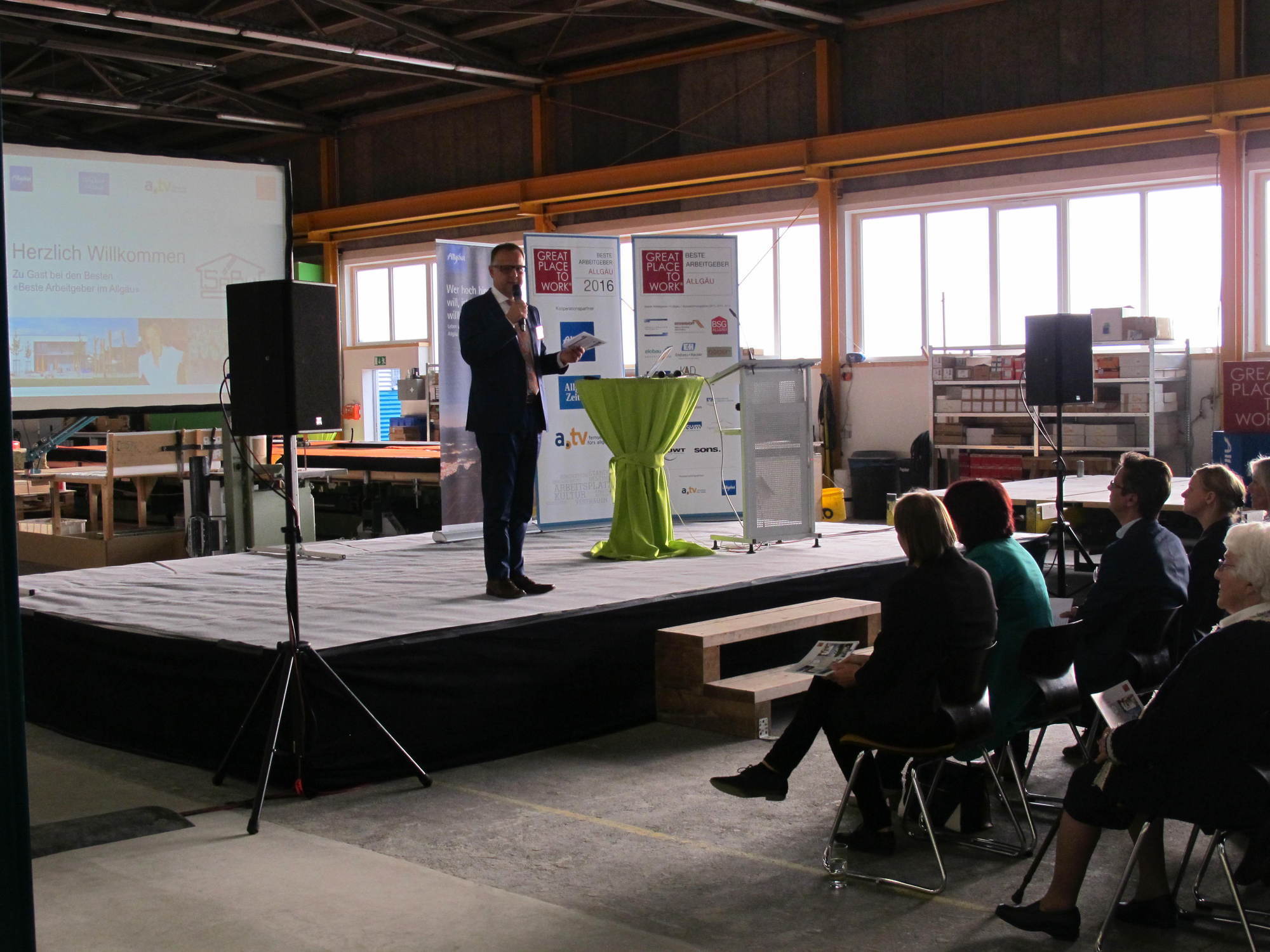 Die Veranstaltung fand am27. September 2016 statt. Foto: B4B WIRTSCHAFTSLEBEN SCHWABEN