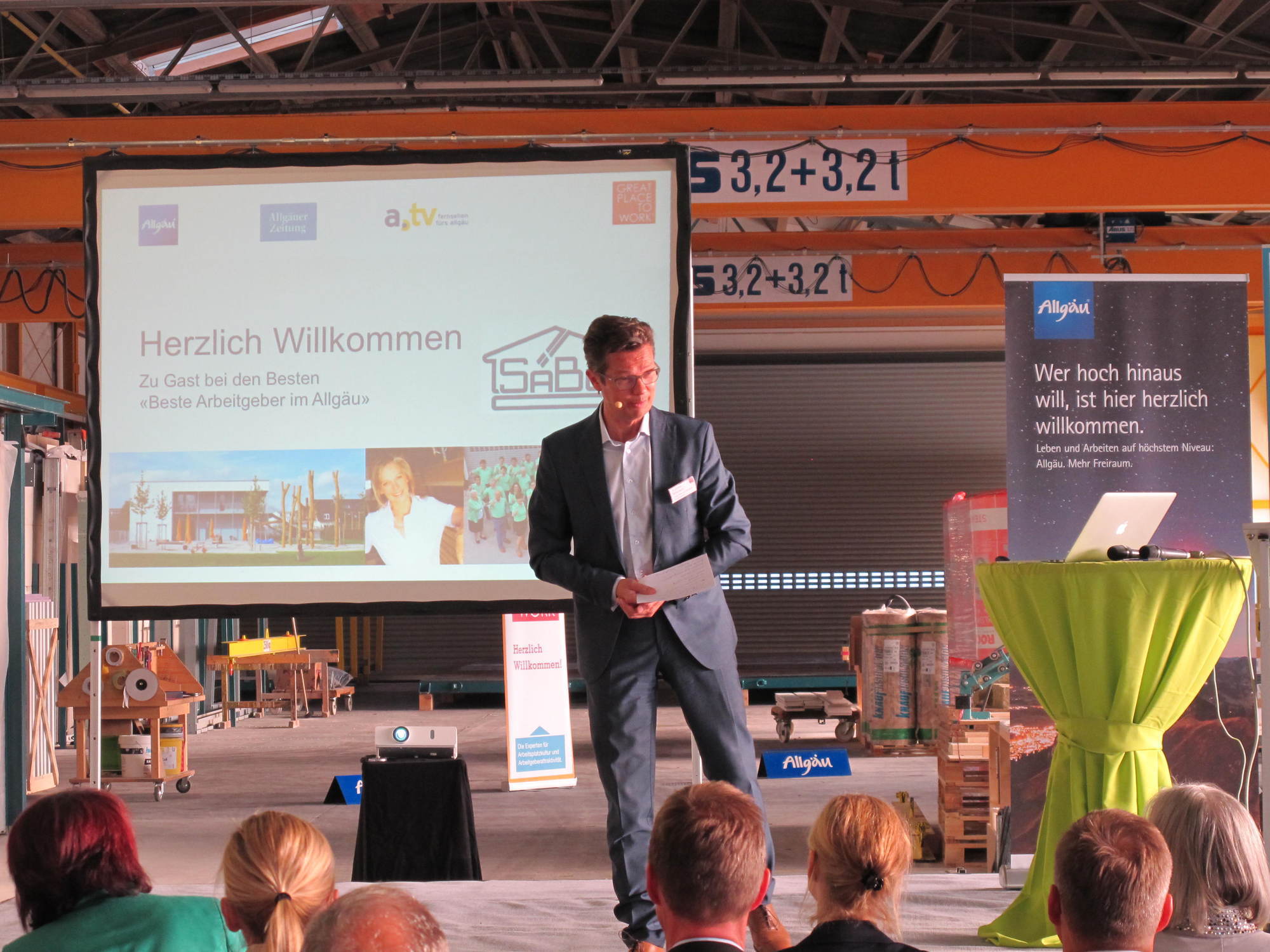 Die Veranstaltung fand am27. September 2016 statt. Foto: B4B WIRTSCHAFTSLEBEN SCHWABEN