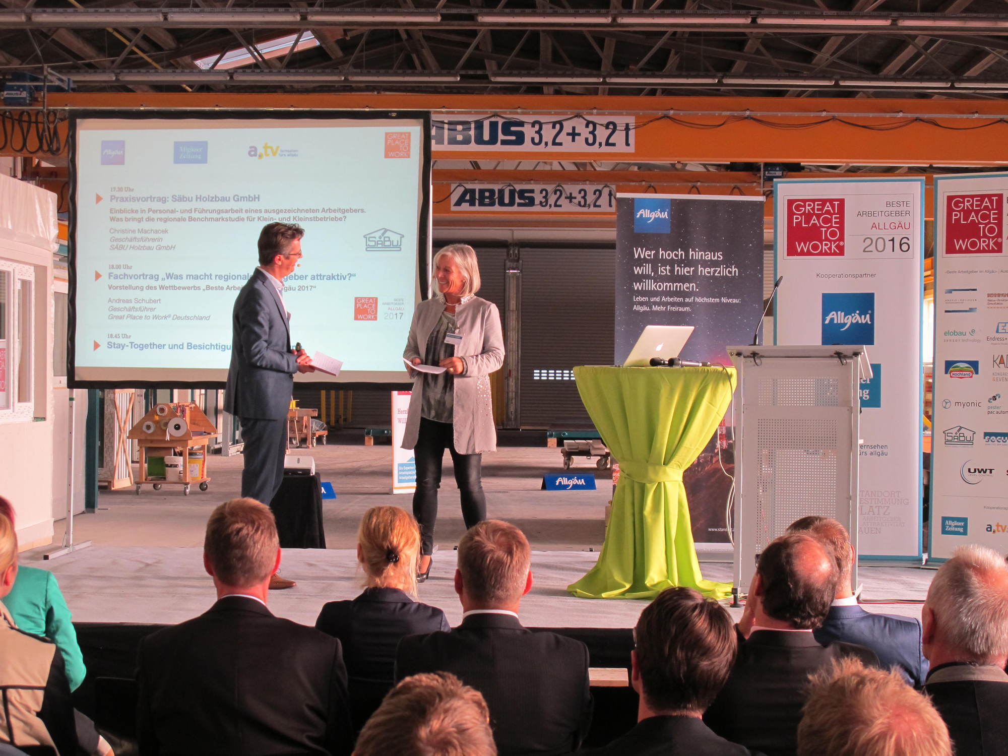 Die Veranstaltung fand am27. September 2016 statt. Foto: B4B WIRTSCHAFTSLEBEN SCHWABEN