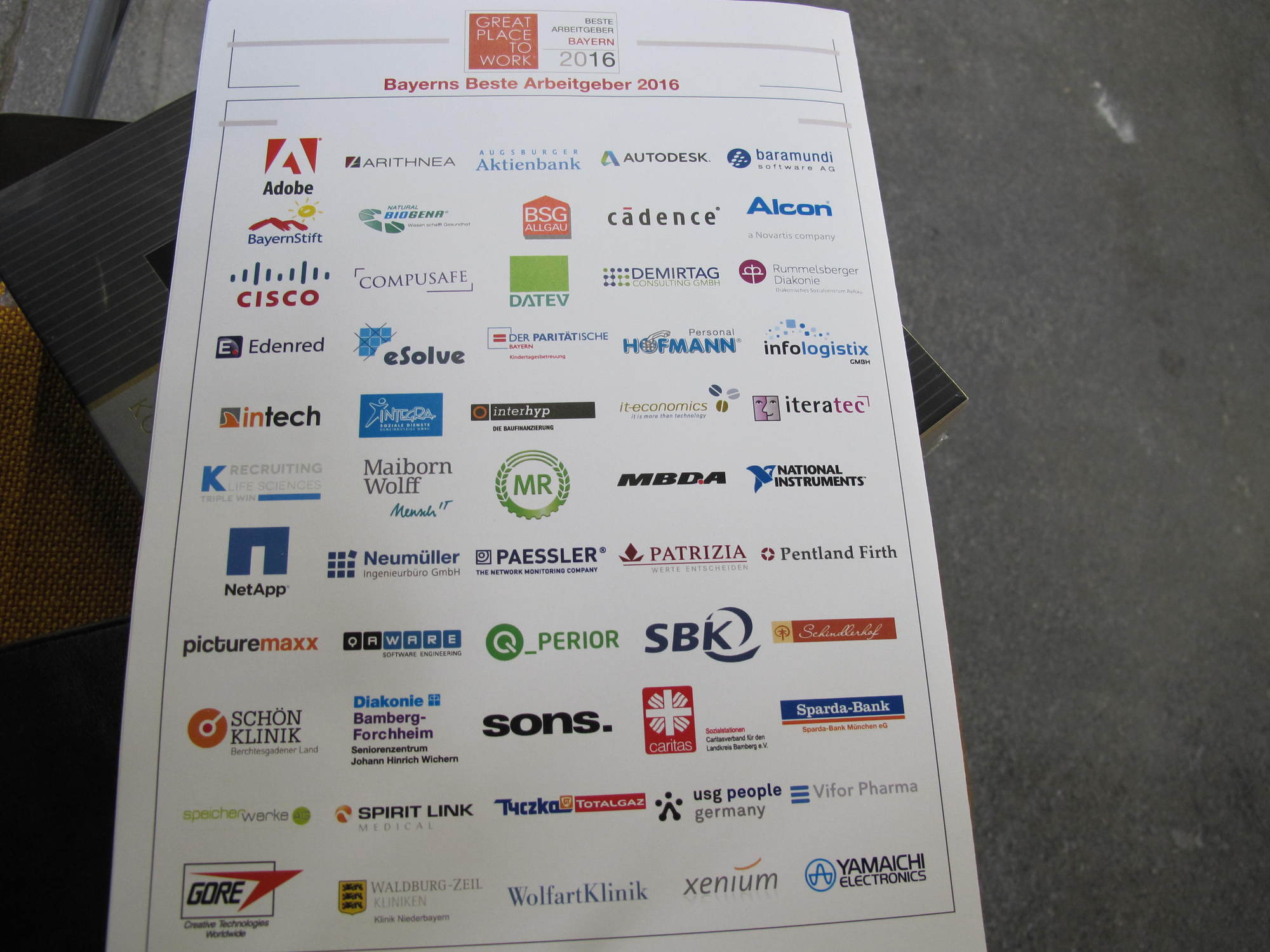 Die Veranstaltung fand am27. September 2016 statt. Foto: B4B WIRTSCHAFTSLEBEN SCHWABEN