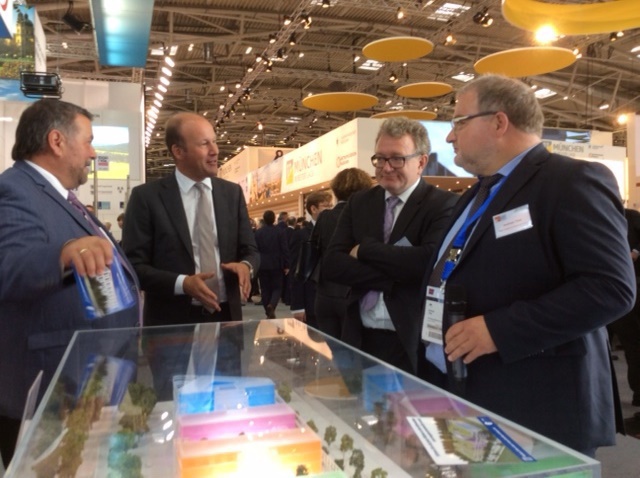 Auf der Expo Real 2016. Foto: Landratsamt Augsburg