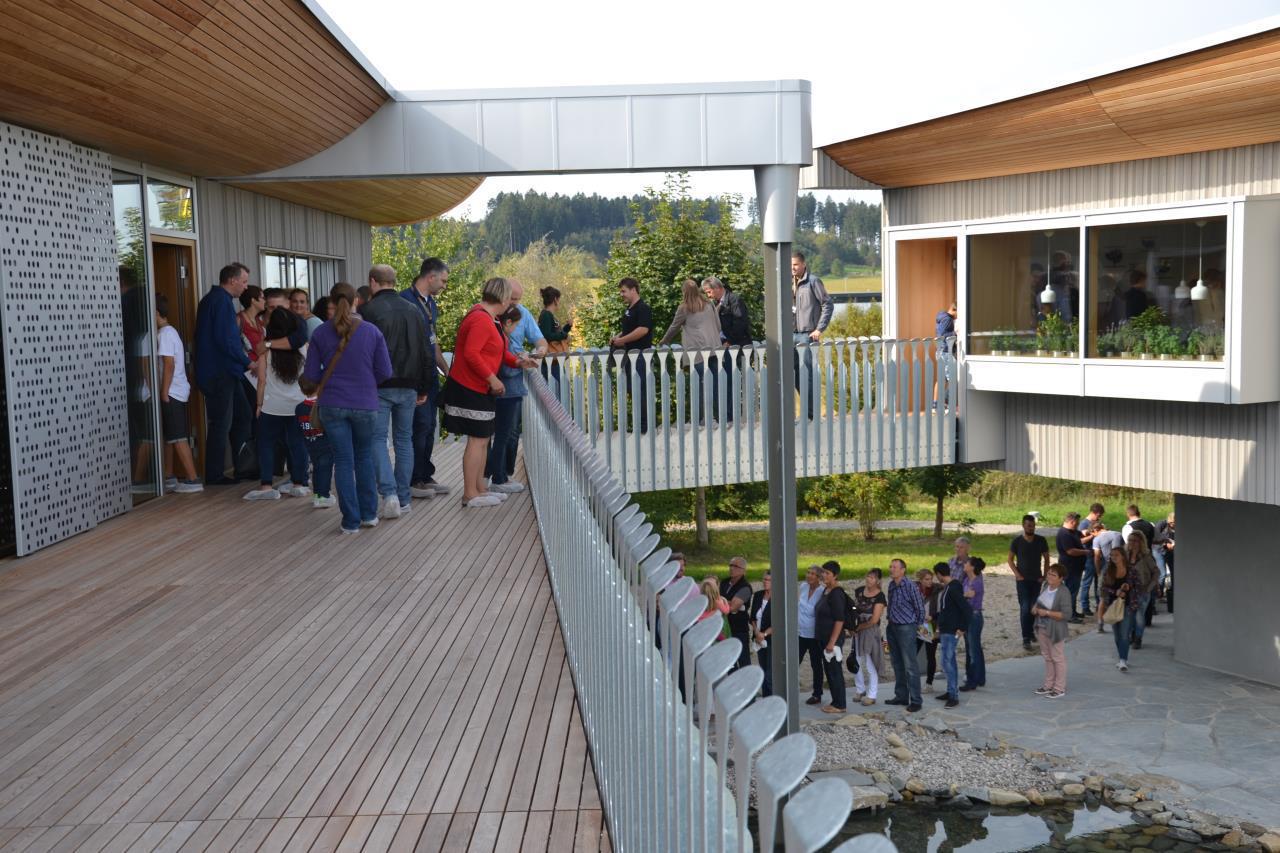 Baufritz feierte kürzlich sein 120-jähriges Bestehen in Erkheim. Foto: Bau-Fritz GmbH & Co. KG