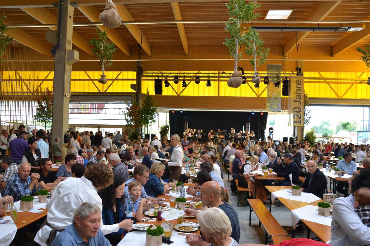 Baufritz feierte kürzlich sein 120-jähriges Bestehen in Erkheim. Foto: Bau-Fritz GmbH & Co. KG